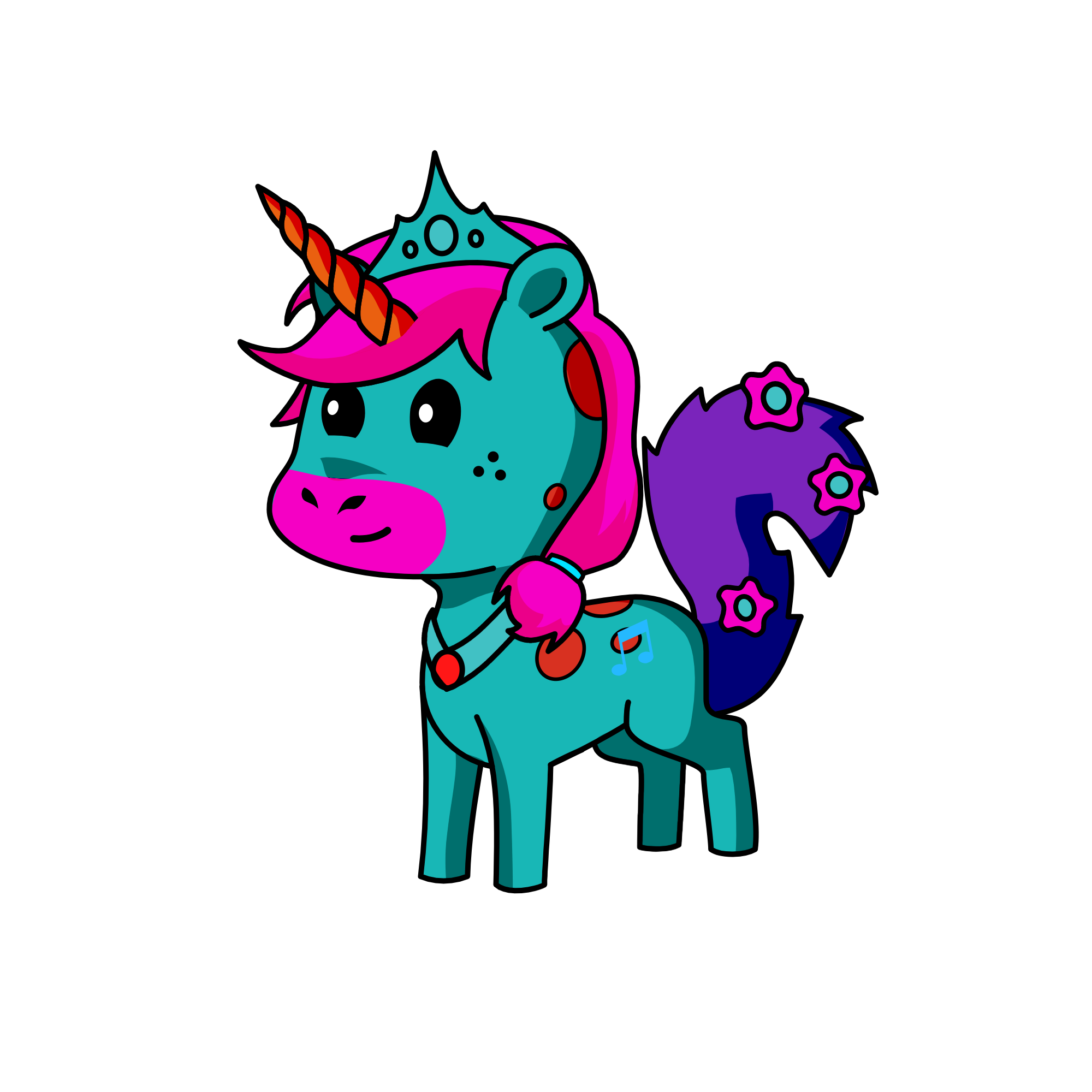 melnie, the unicorn