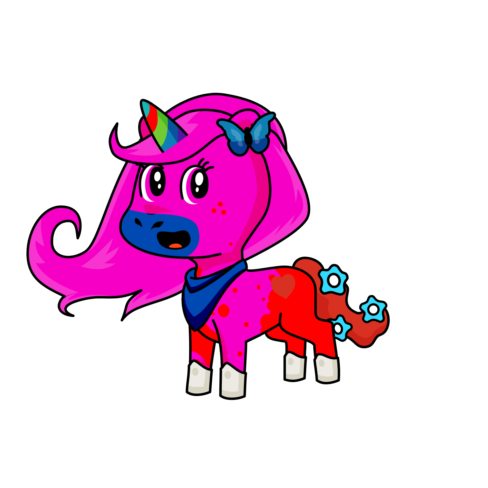 mia, the unicorn