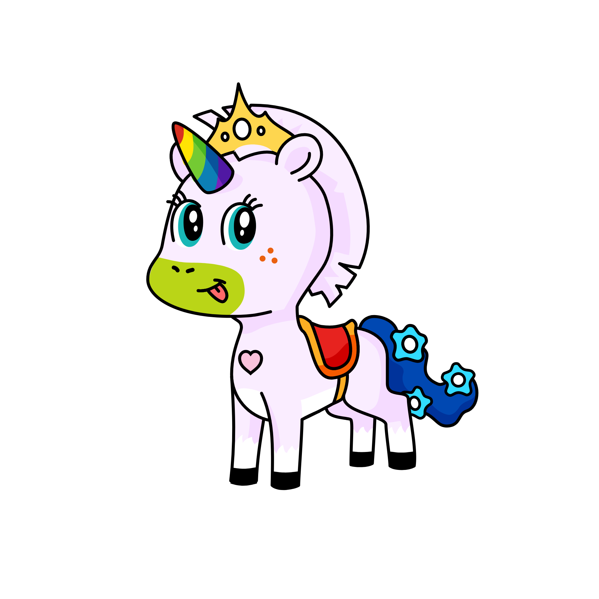 Alice fofa, the unicorn