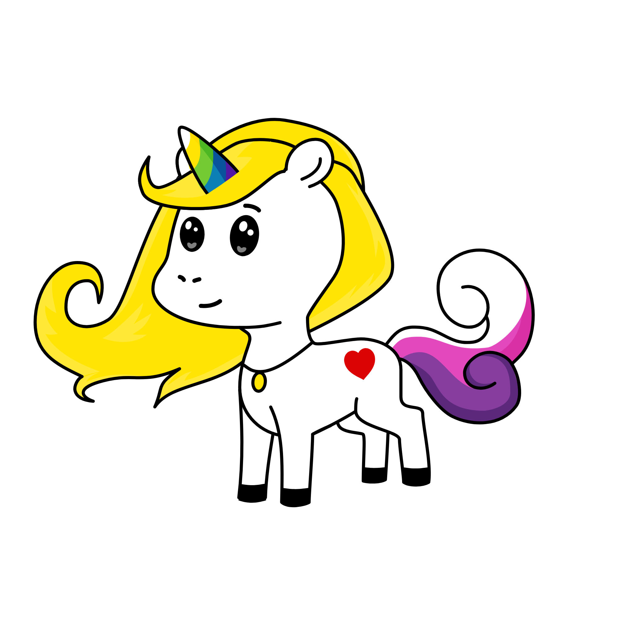 clara fofa, the unicorn