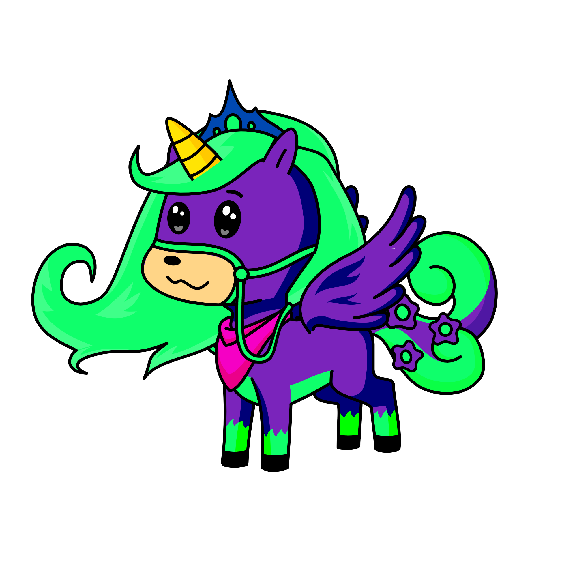 princess (princes sister), the unicorn