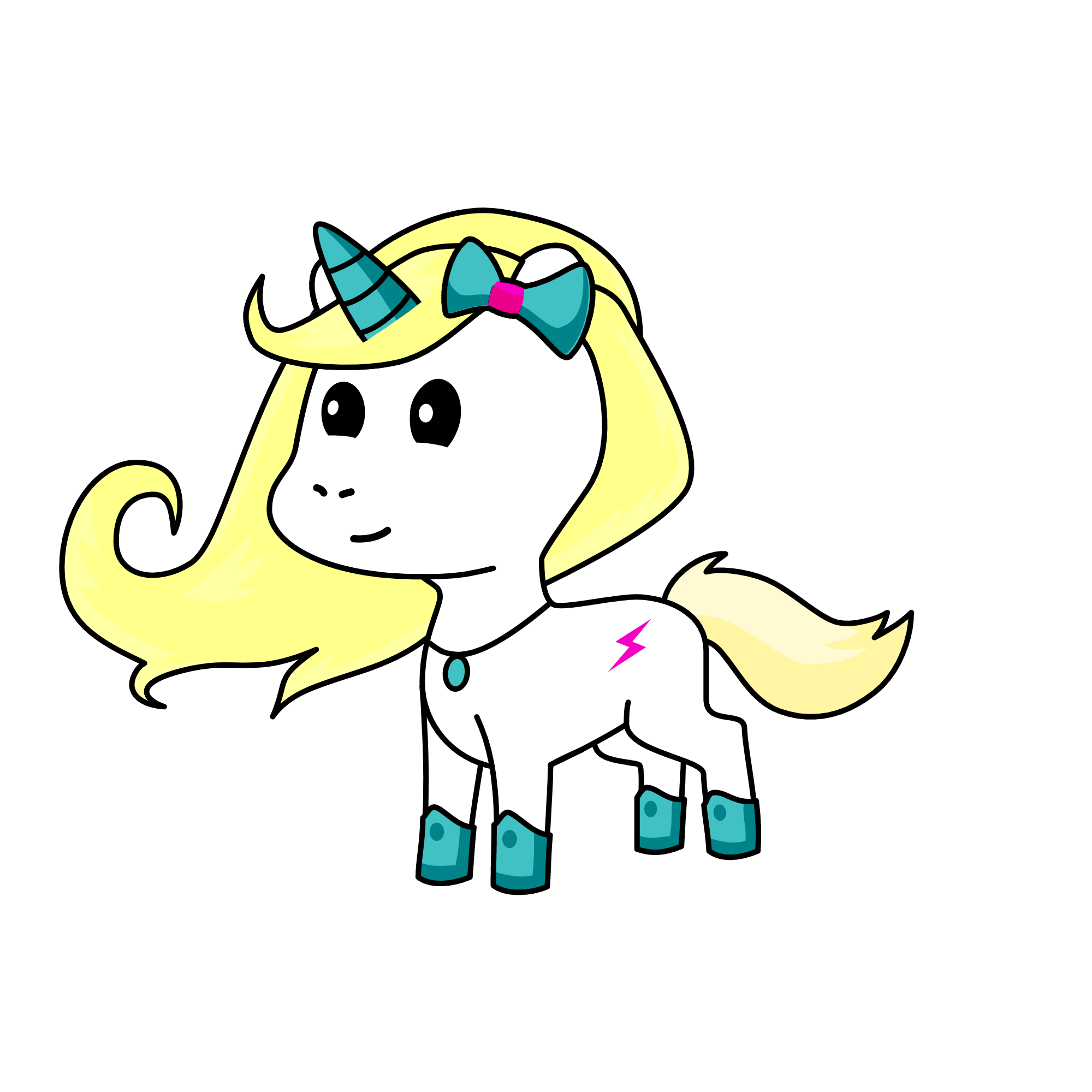 Stephanie (#Lego Friends), the unicorn