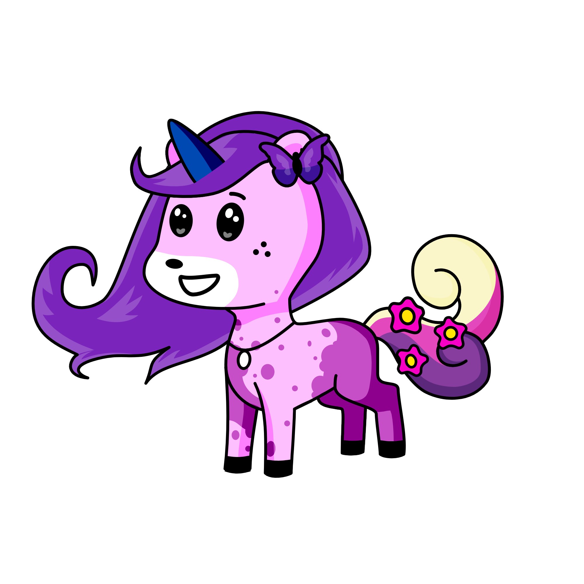 Cutie, the unicorn