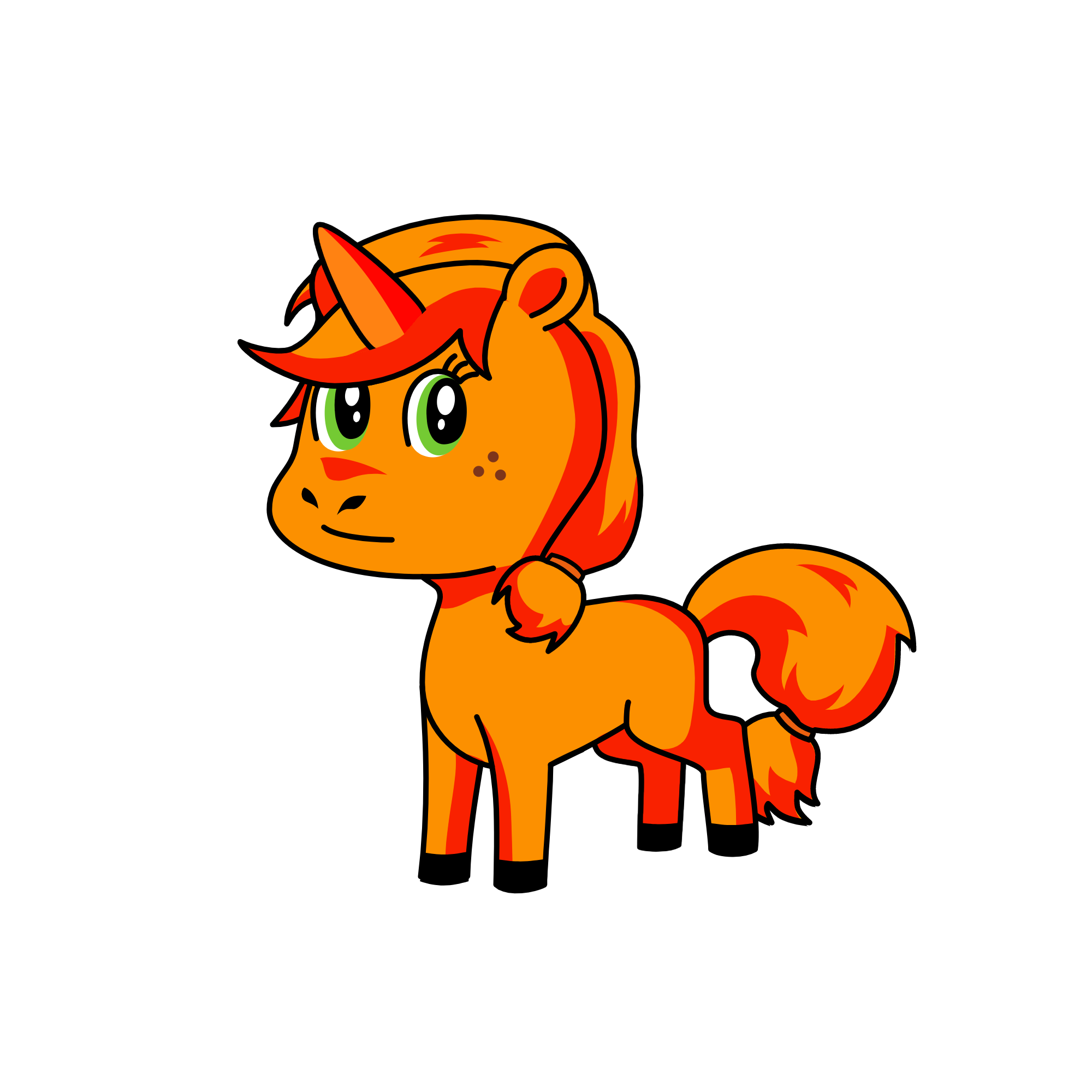 i tried, the unicorn