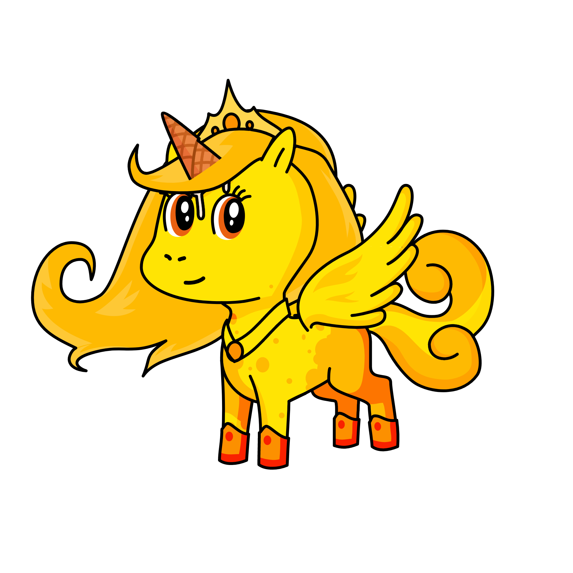 hot, the unicorn