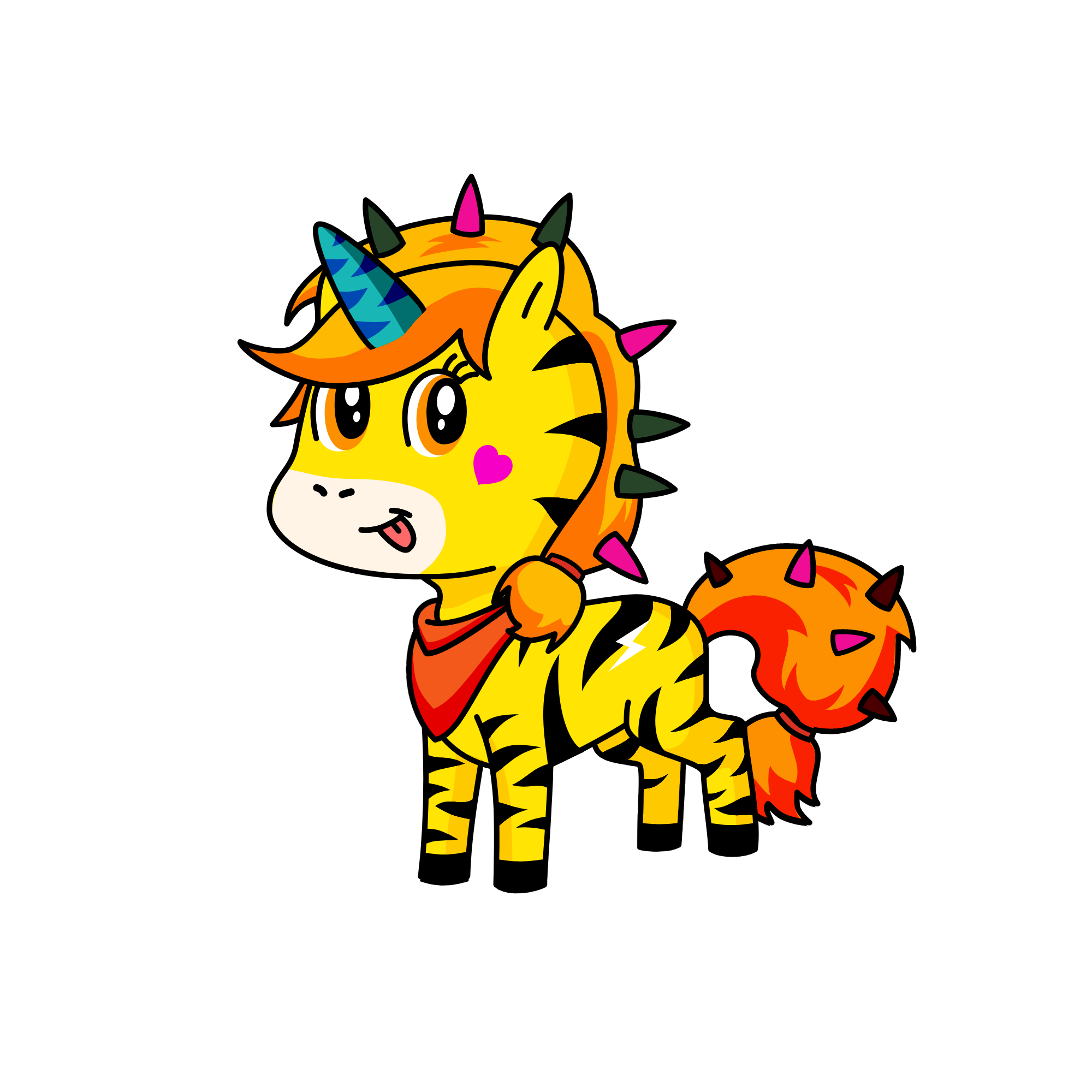 Alya, the unicorn