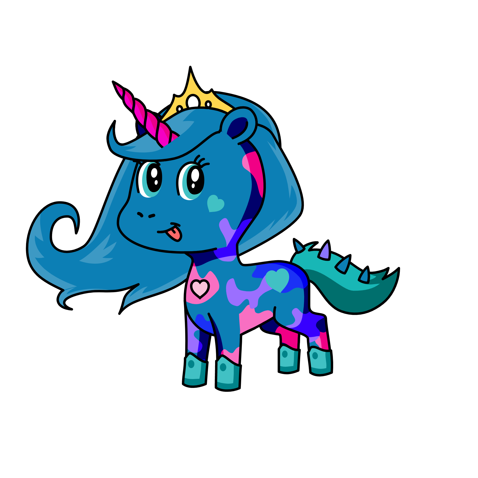 Oero, the unicorn