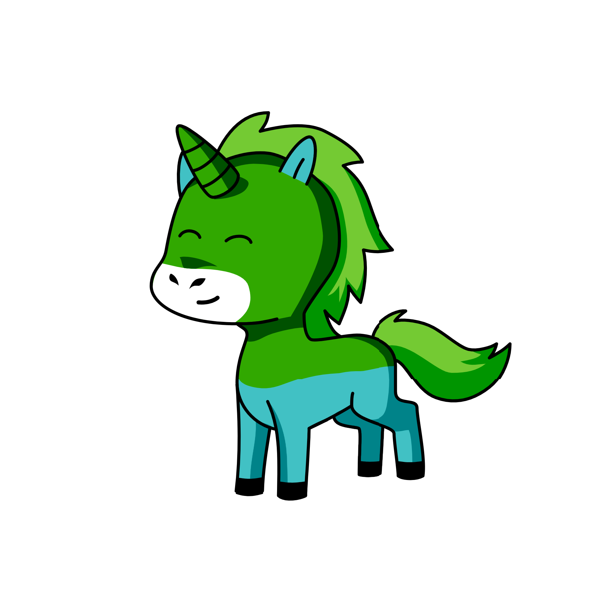 zombie, the unicorn