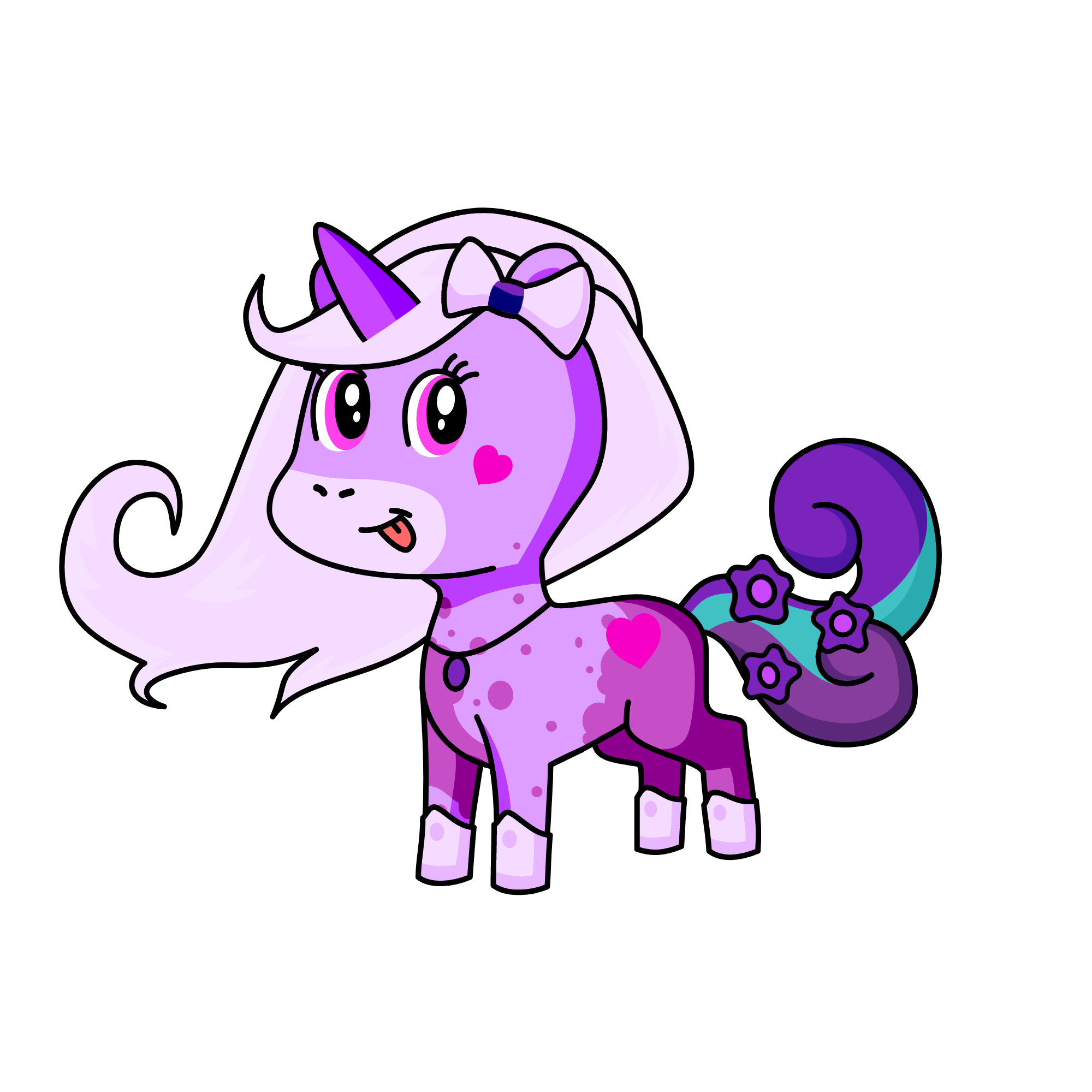 Midnight, the unicorn