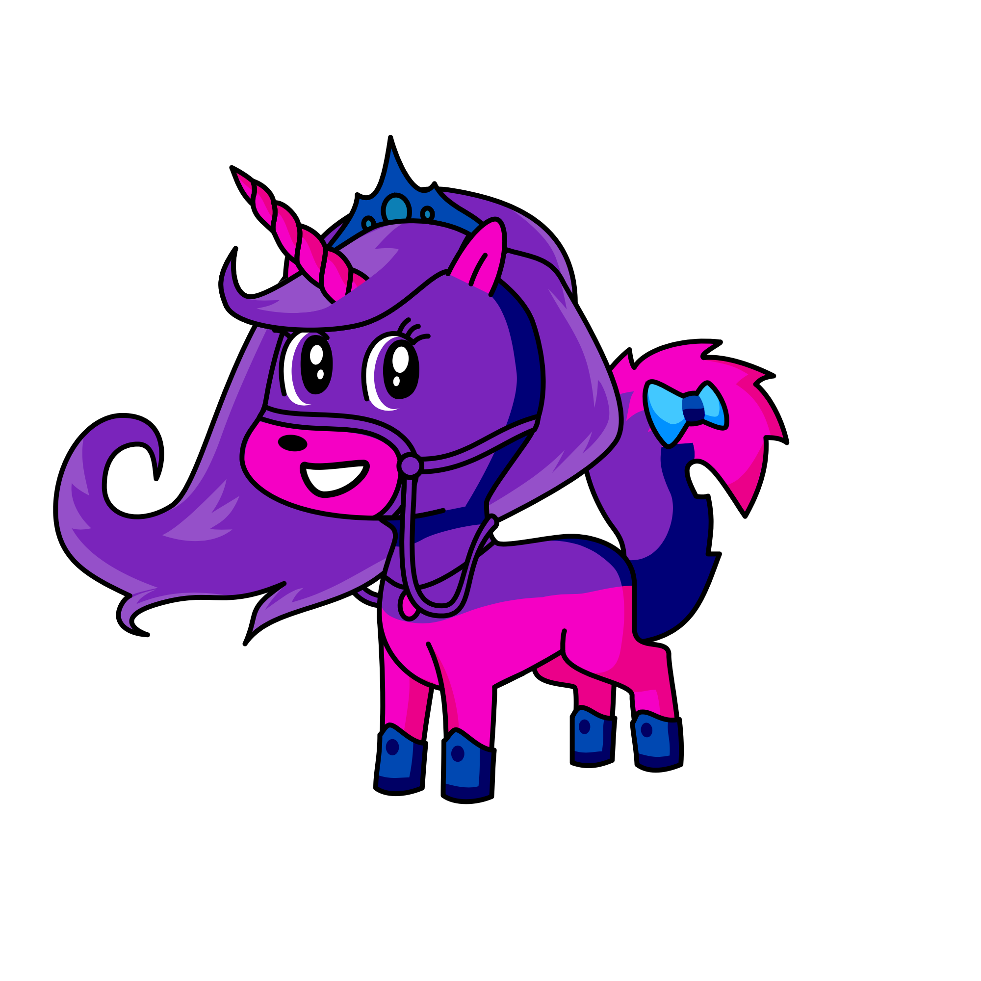 Pink Unicorn, the unicorn