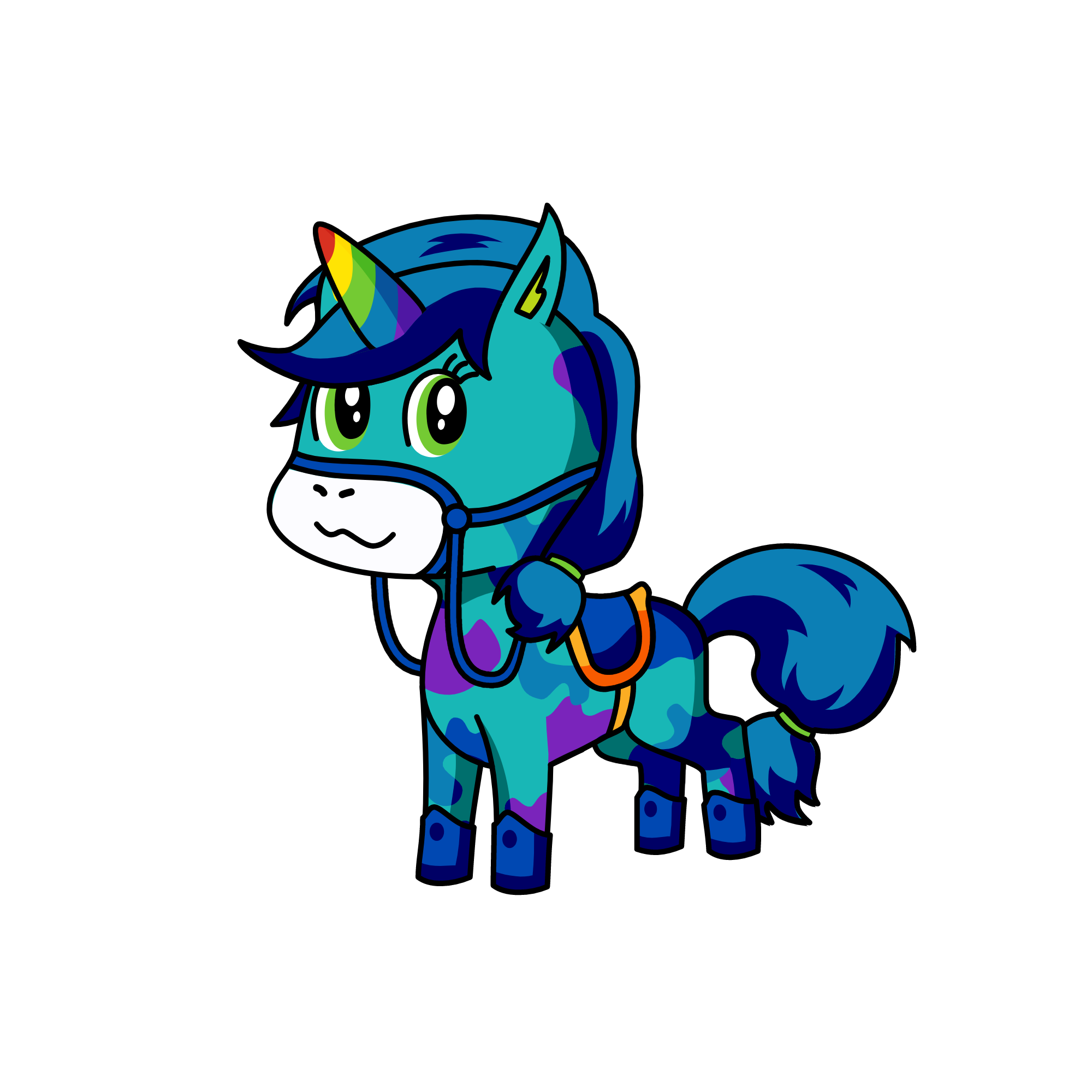 Aqua, the unicorn