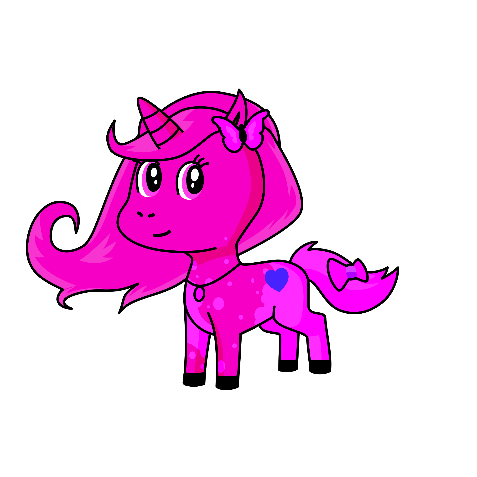 I love you, the unicorn
