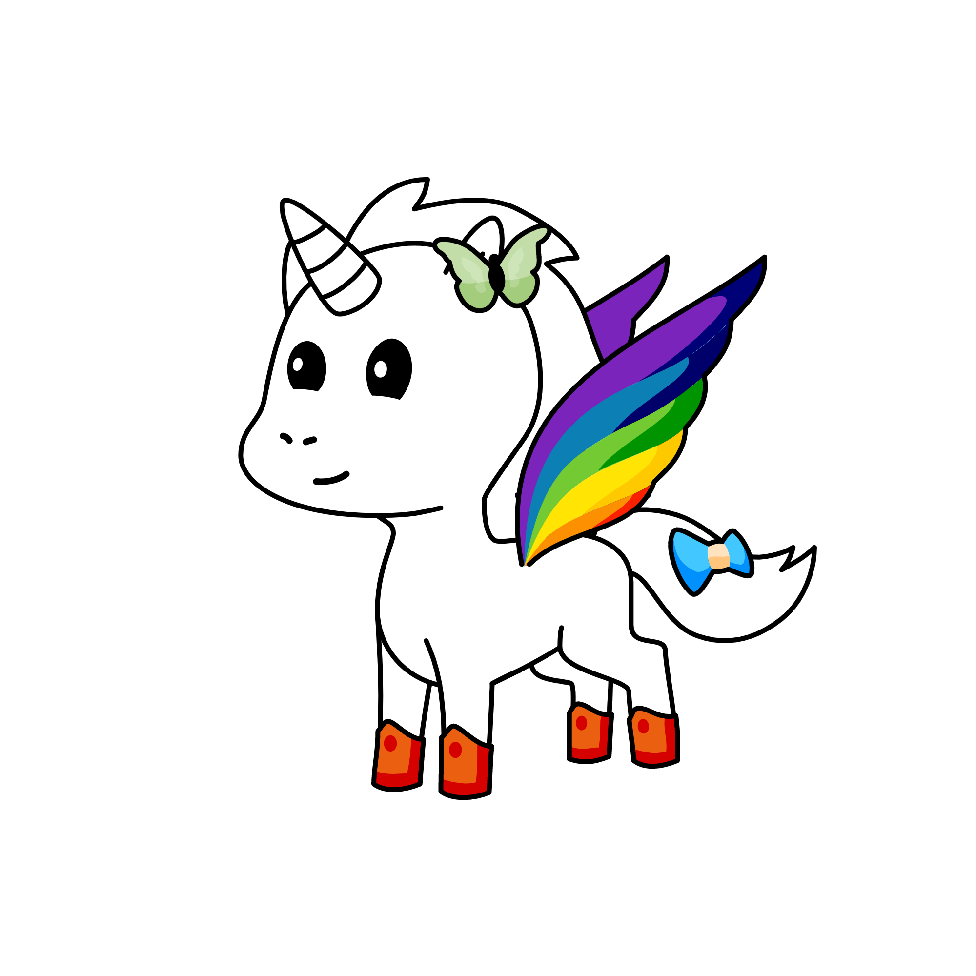 bye, the unicorn