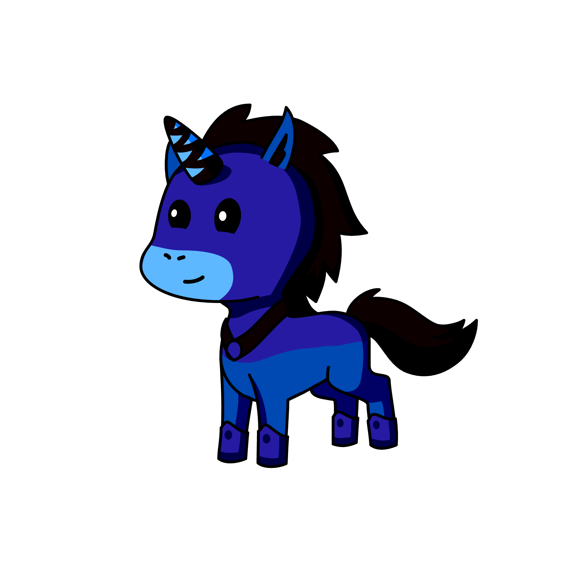 Shadow, the unicorn