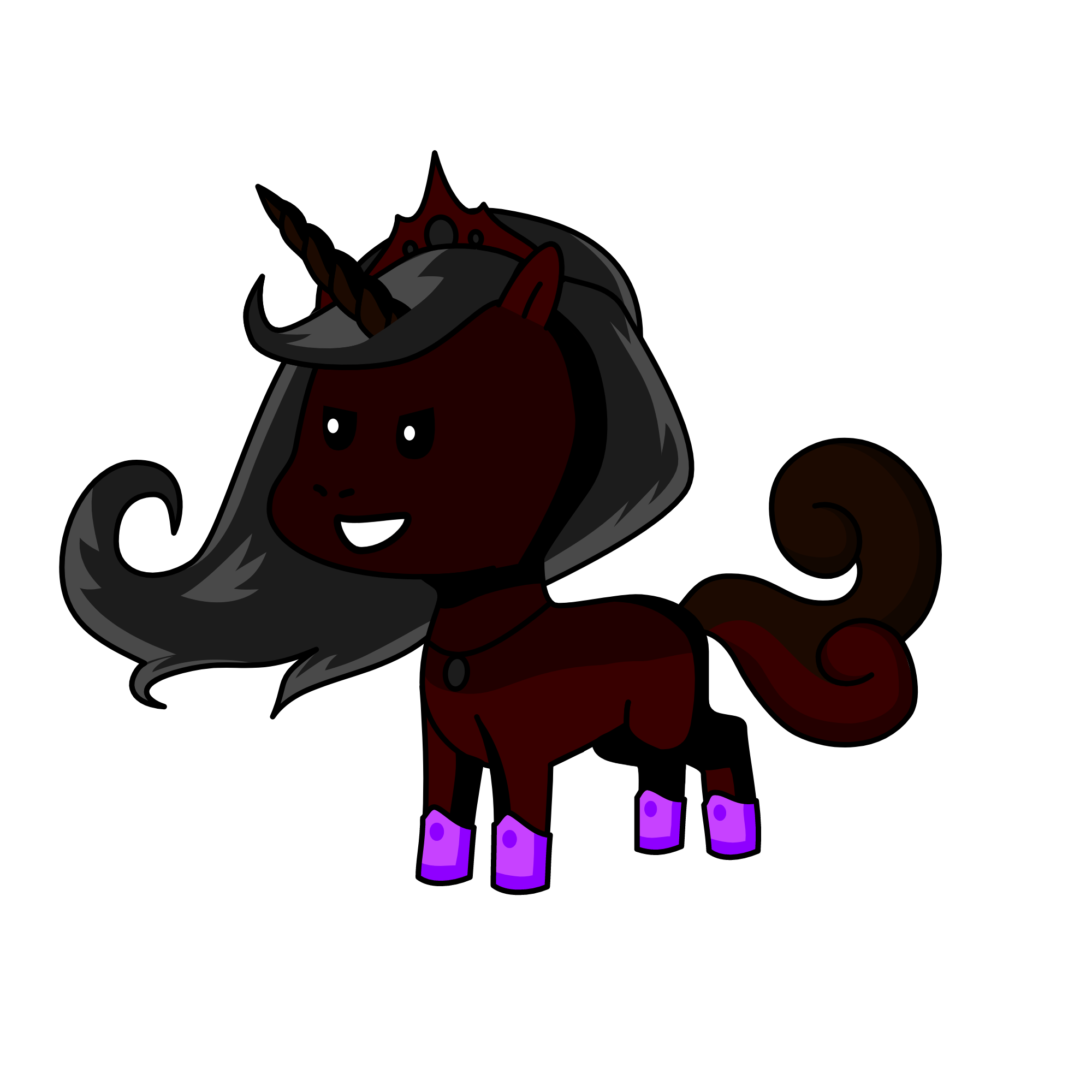 Ultimate Villain / evil queen, the unicorn