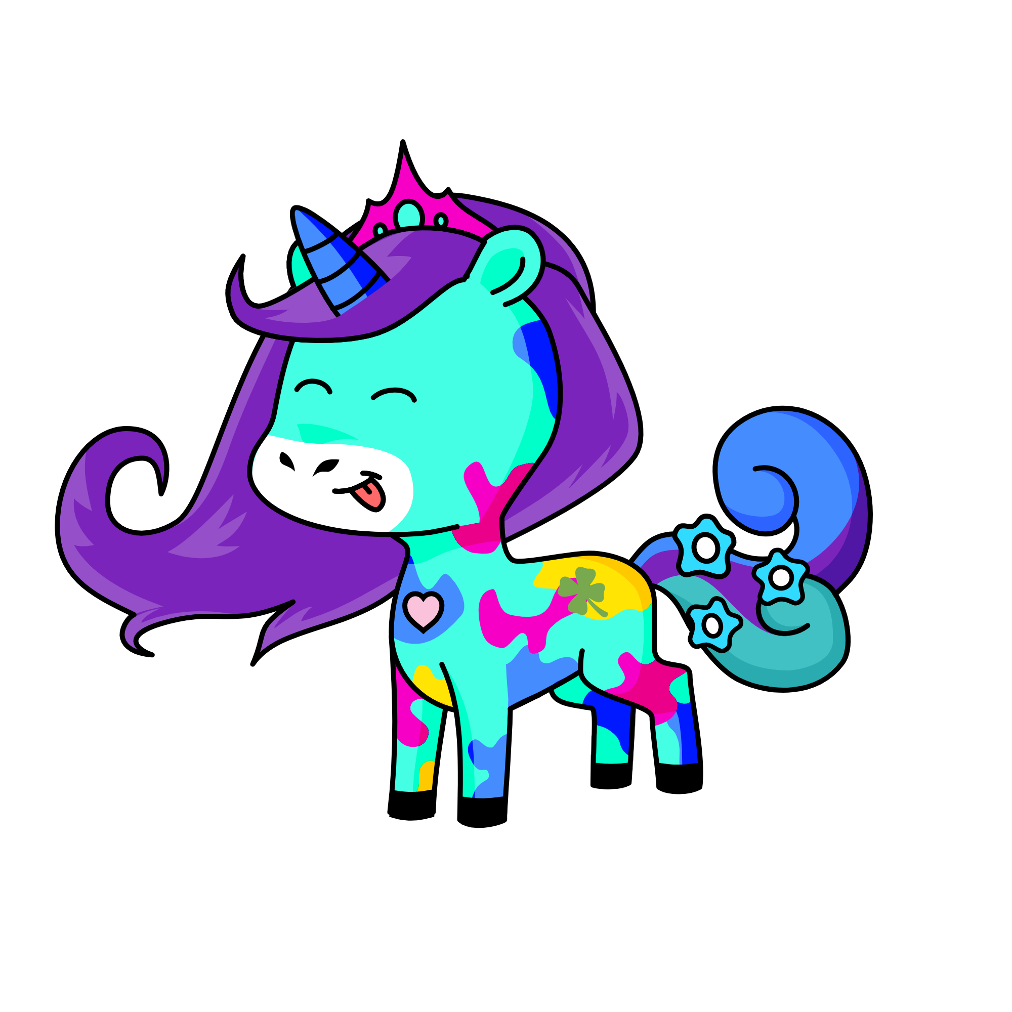 pineapple, the unicorn