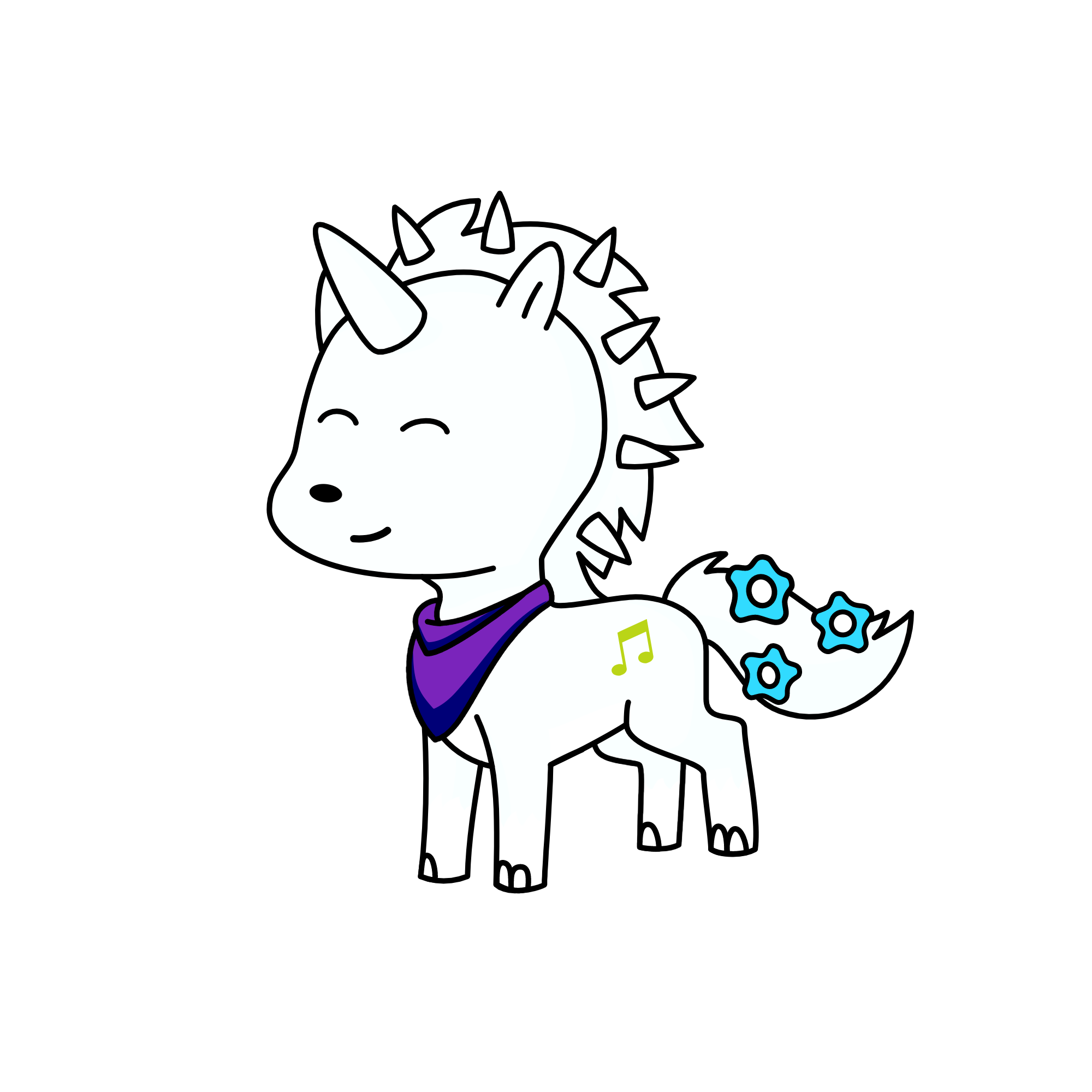 hi, the unicorn