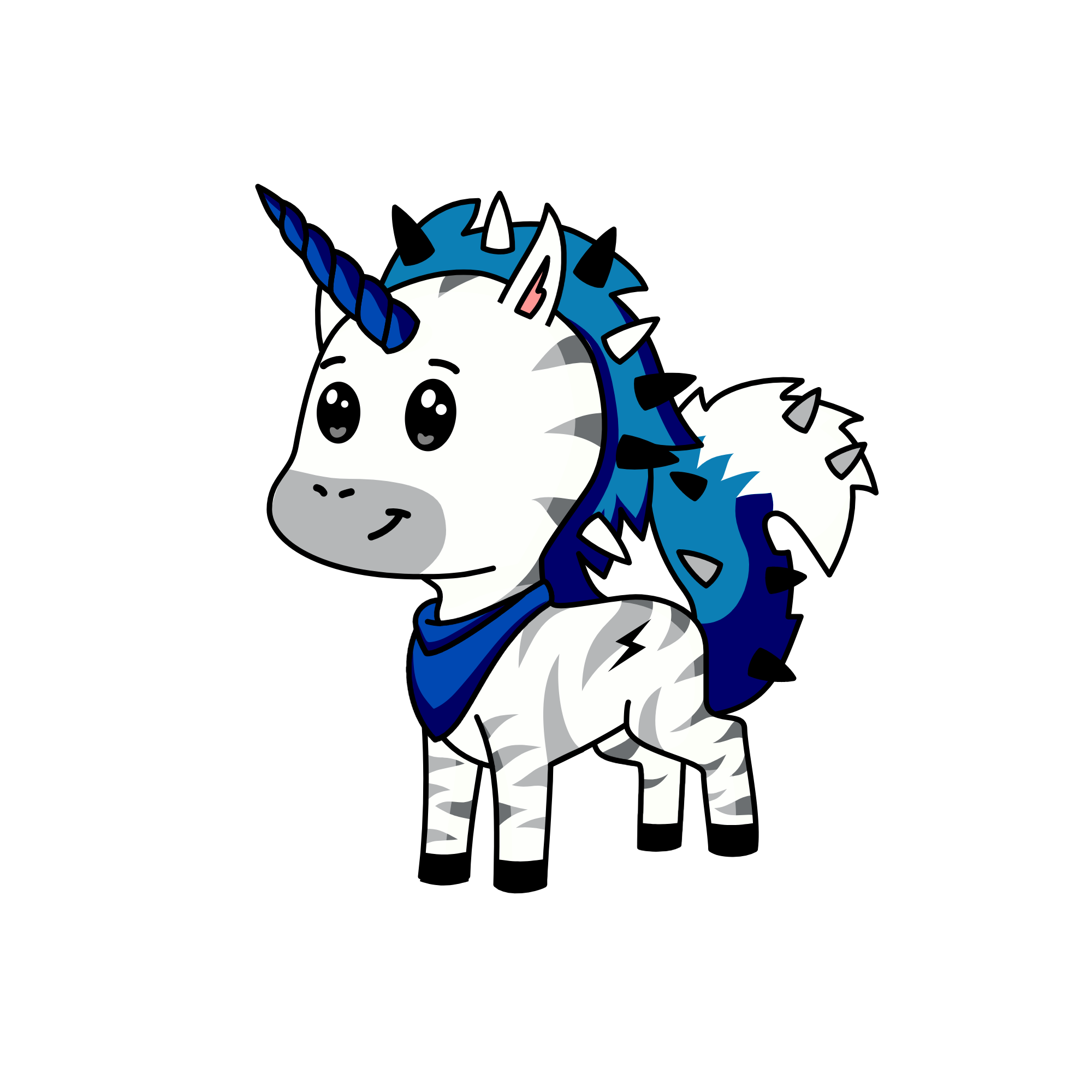 Spike, the unicorn