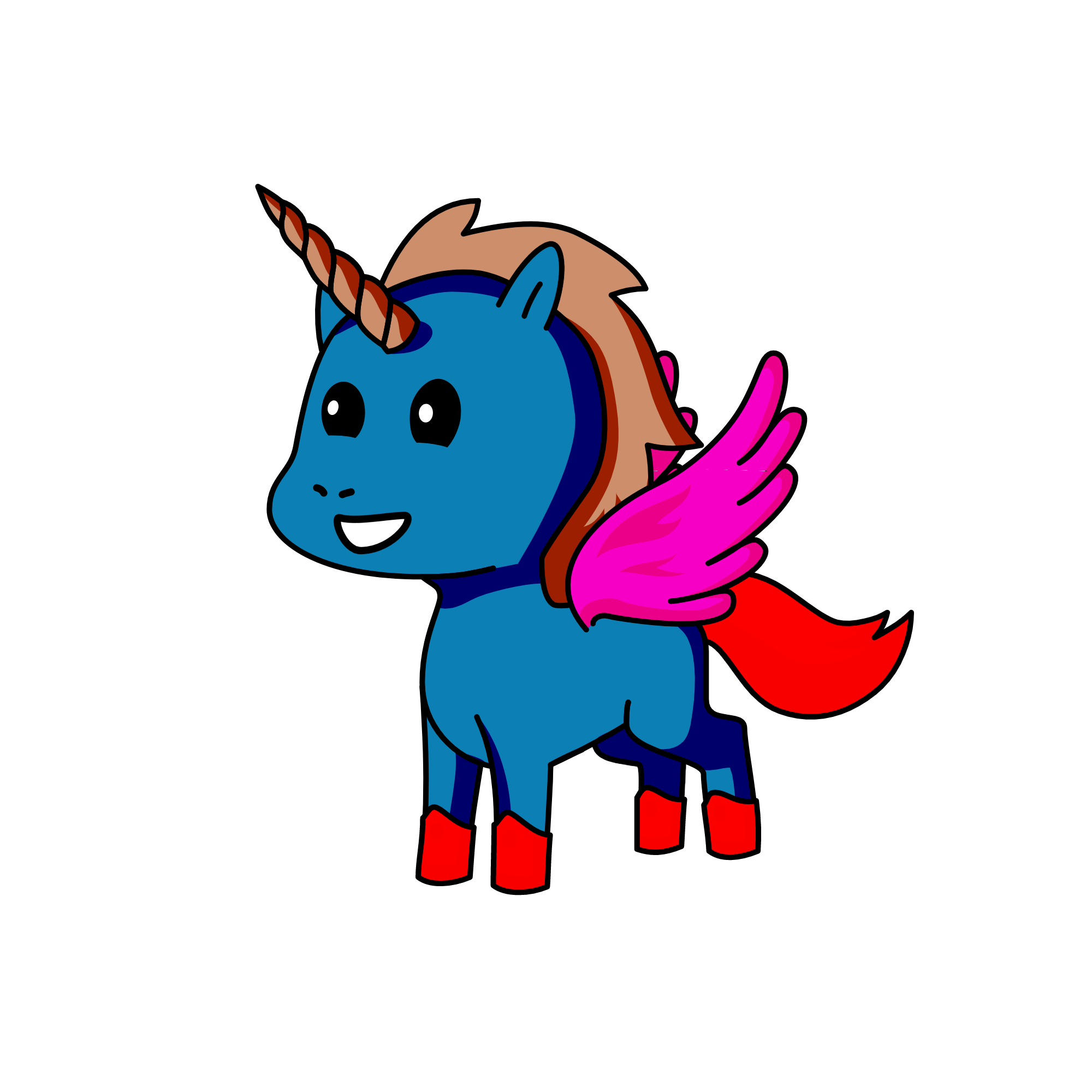 Daddy, the unicorn