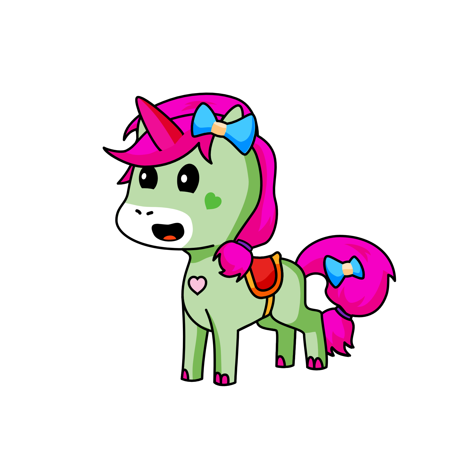 moka, the unicorn