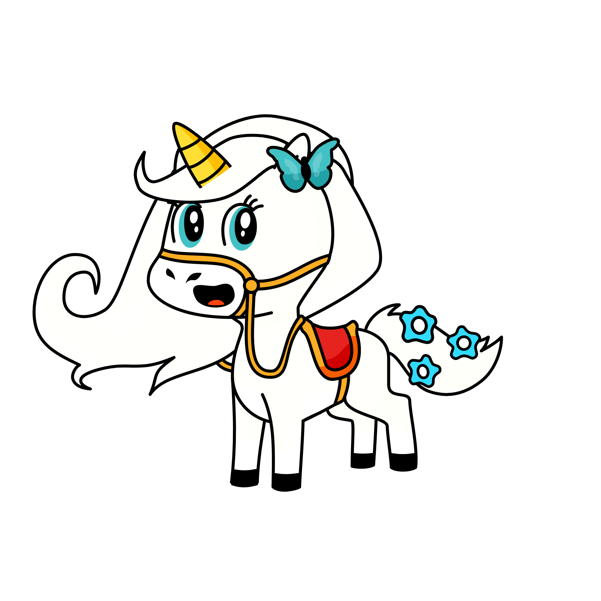 crystal, the unicorn