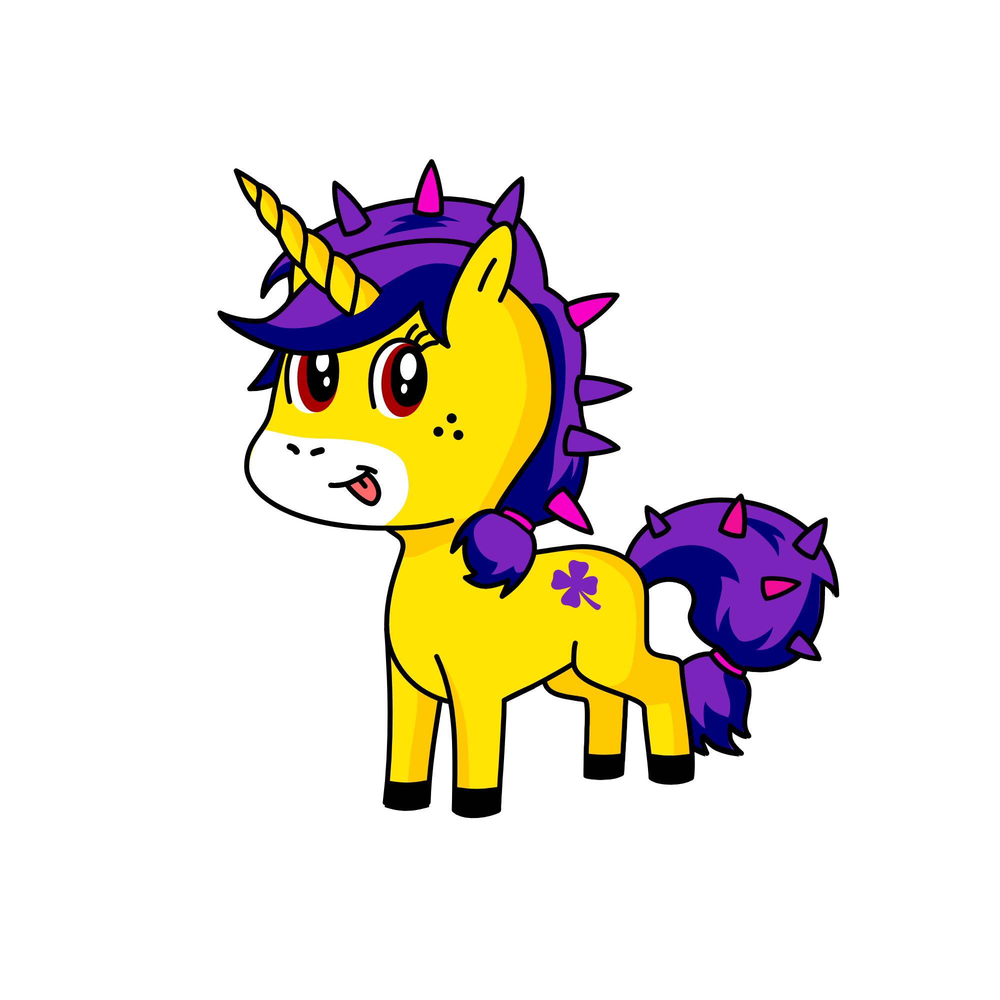 Bella Donna, the unicorn