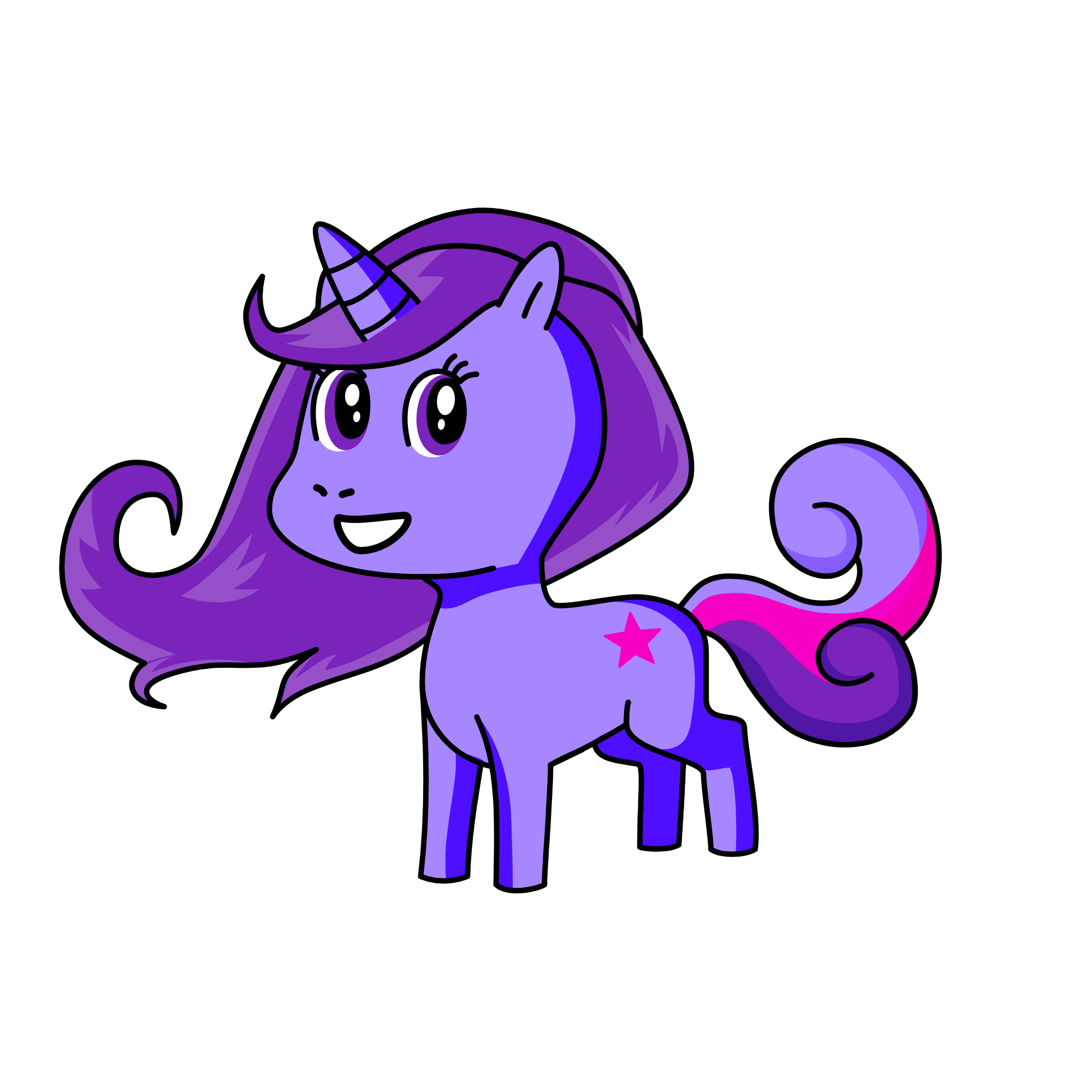 Twilight Sparkle, the unicorn