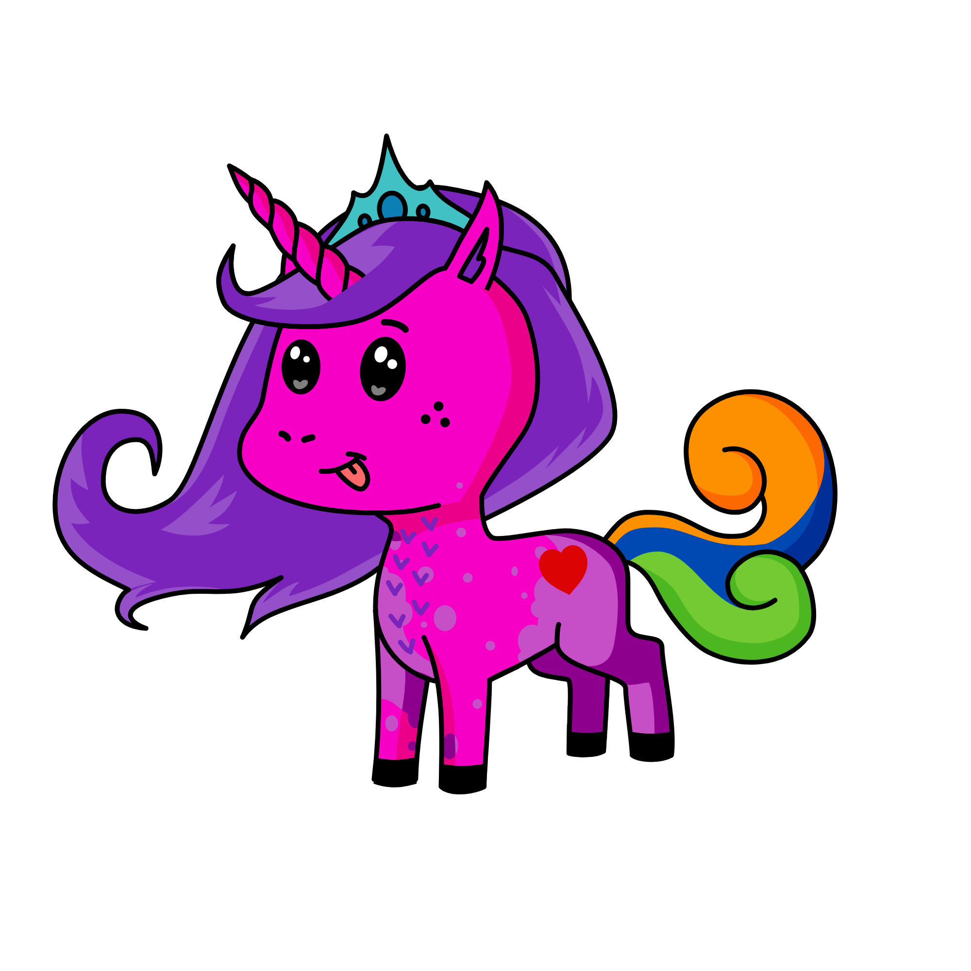 Klara, the unicorn