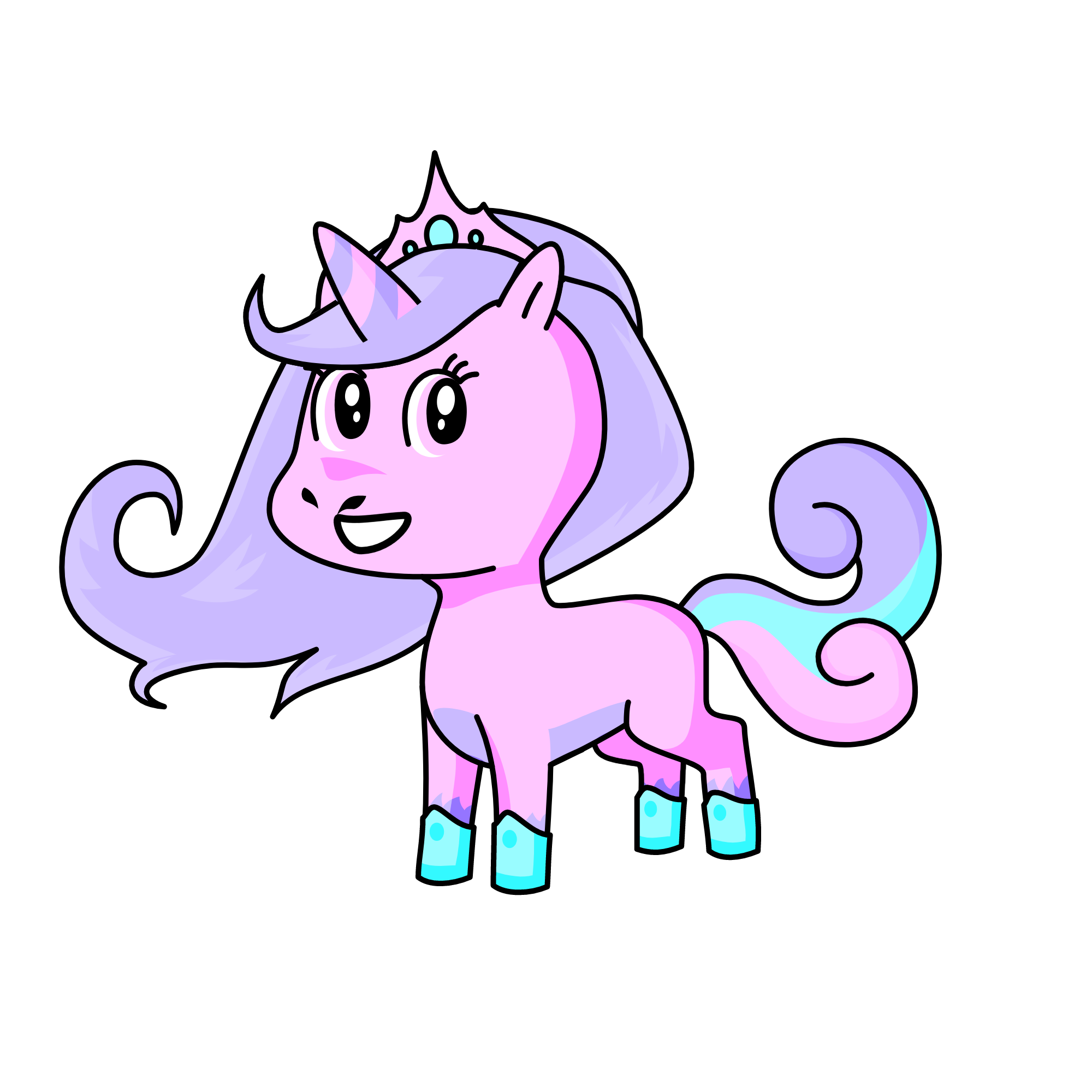 cotten candy, the unicorn