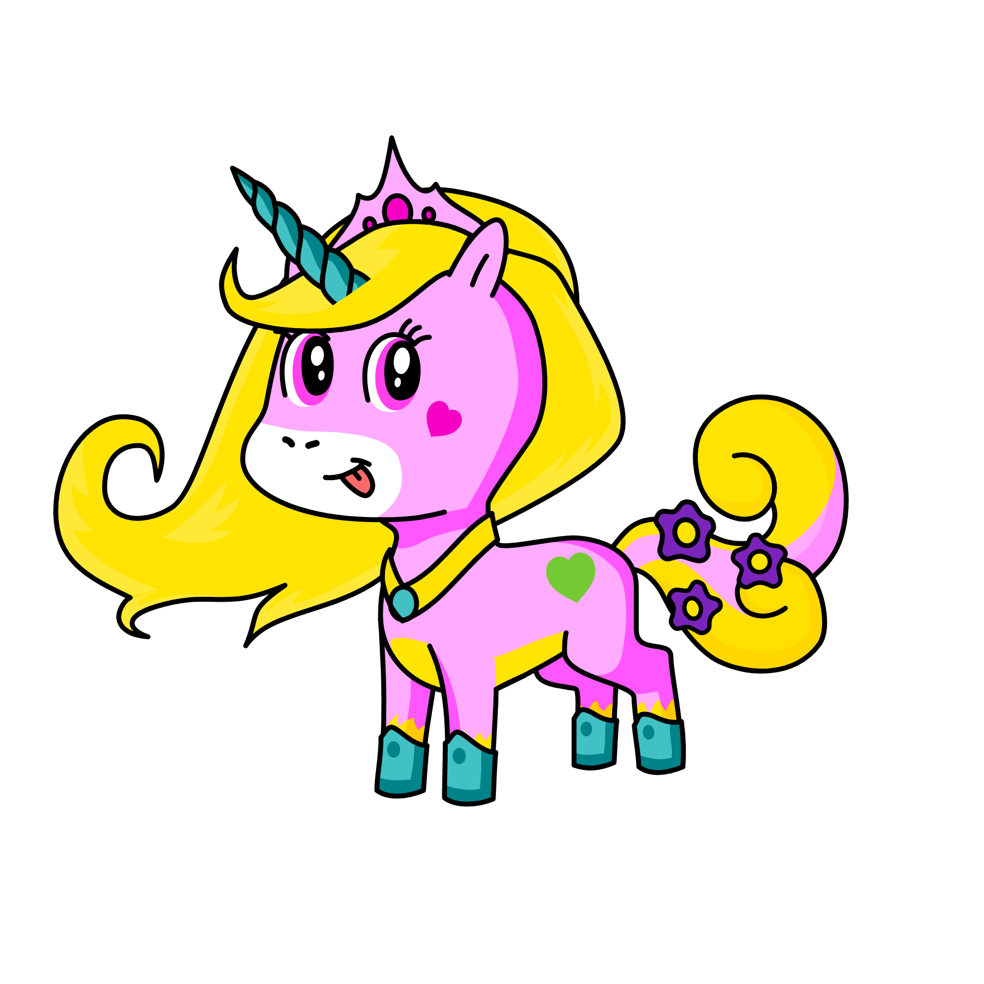 Aurora, the unicorn