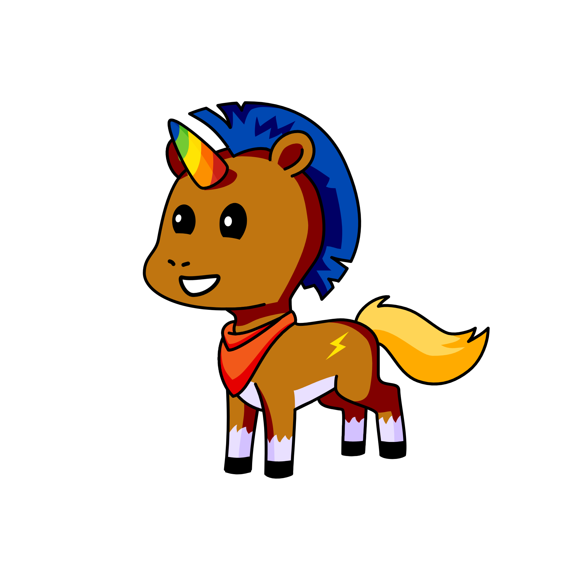 Jet, the unicorn