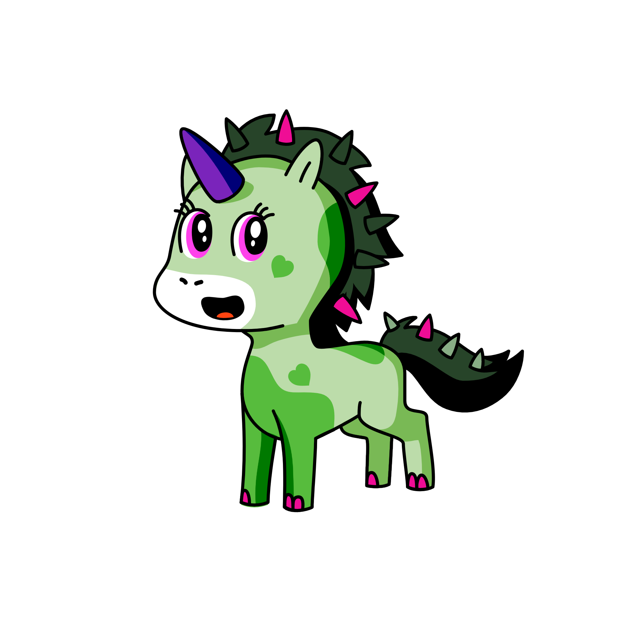 lay lay, the unicorn