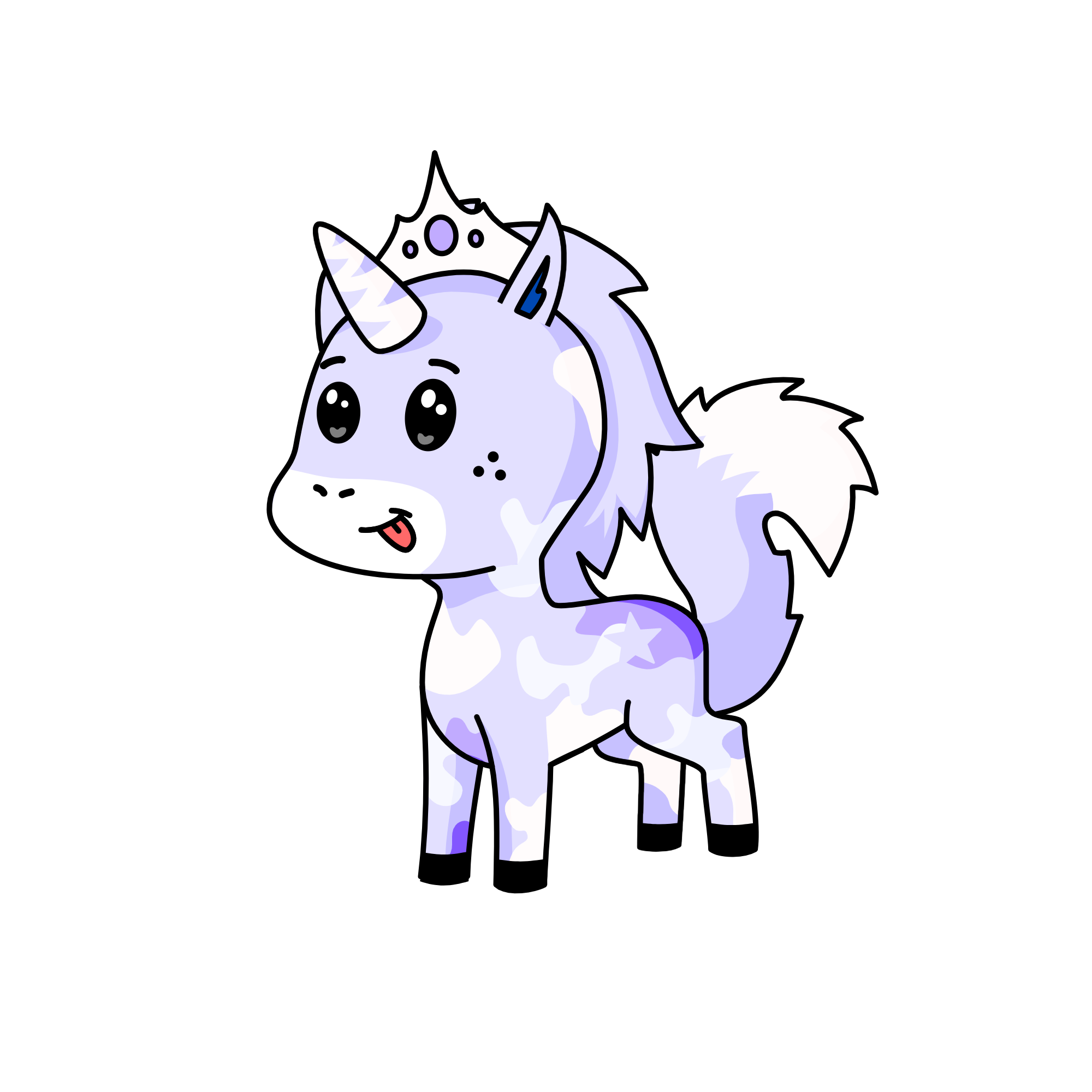 Snowy, the unicorn