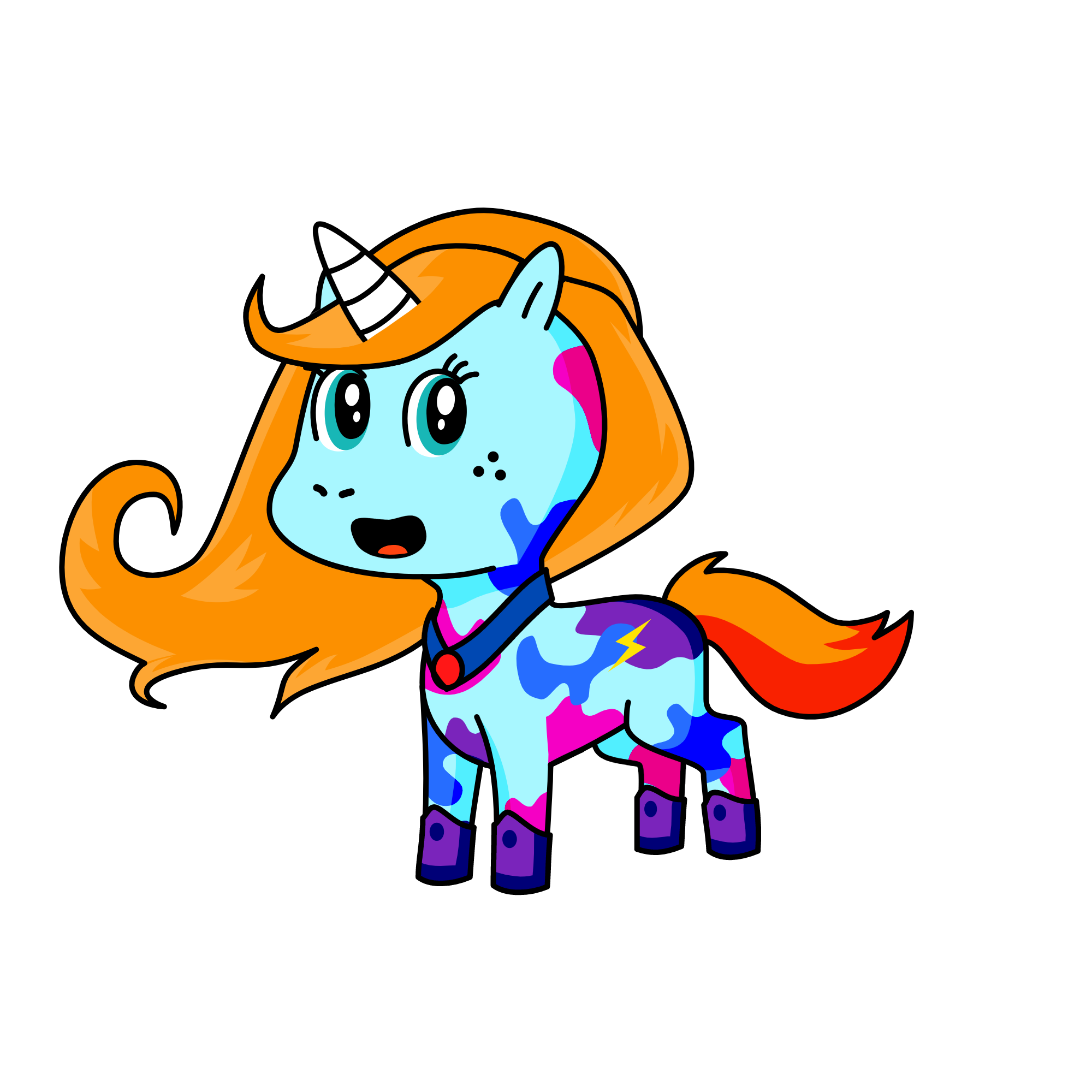 Emily, the unicorn