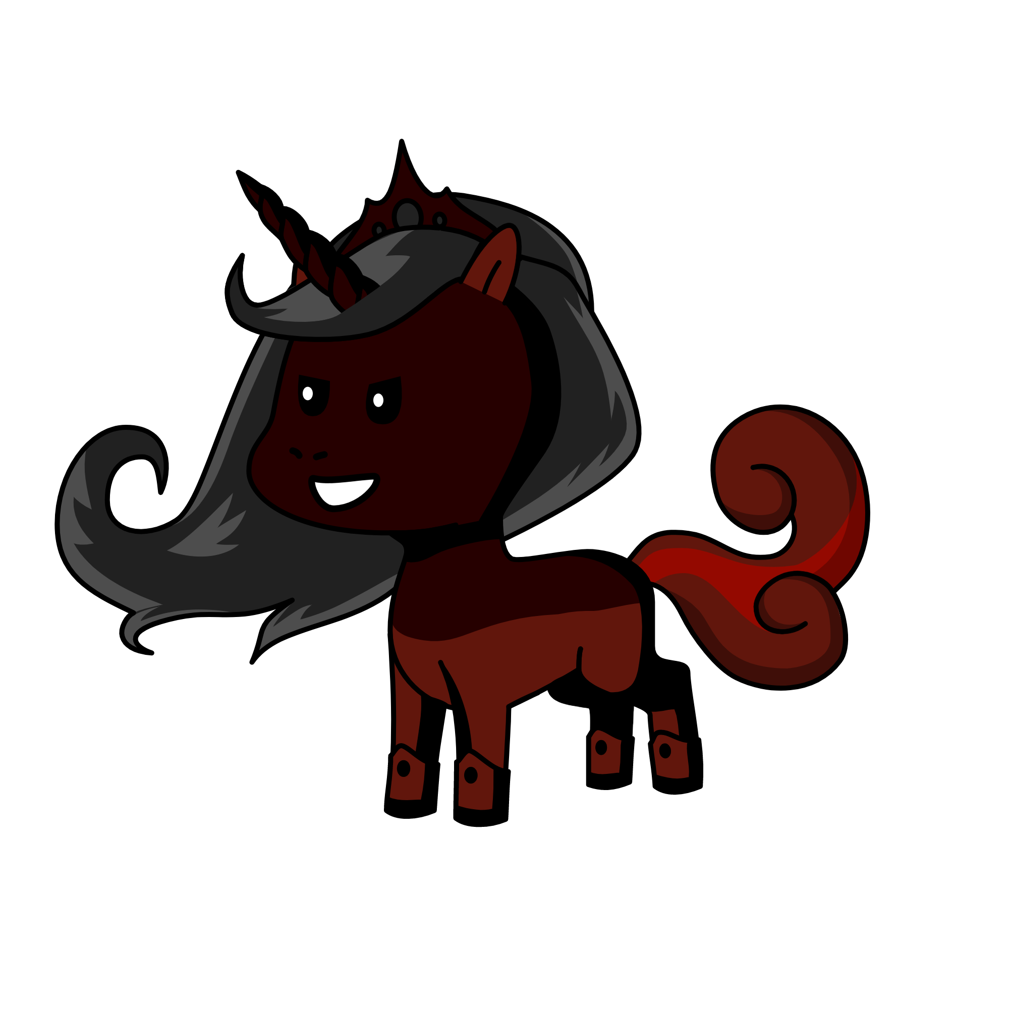 evil queen, the unicorn