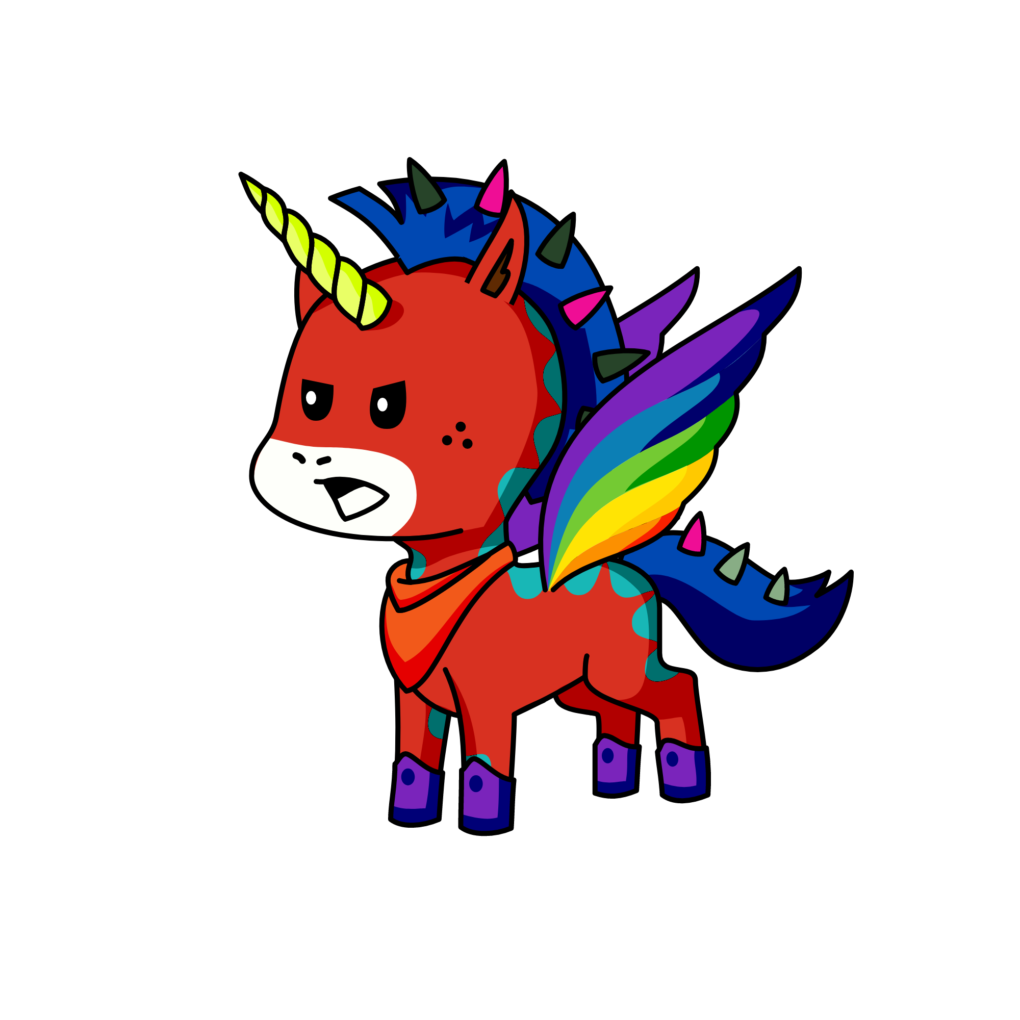 rockand rollllllll drol, the unicorn