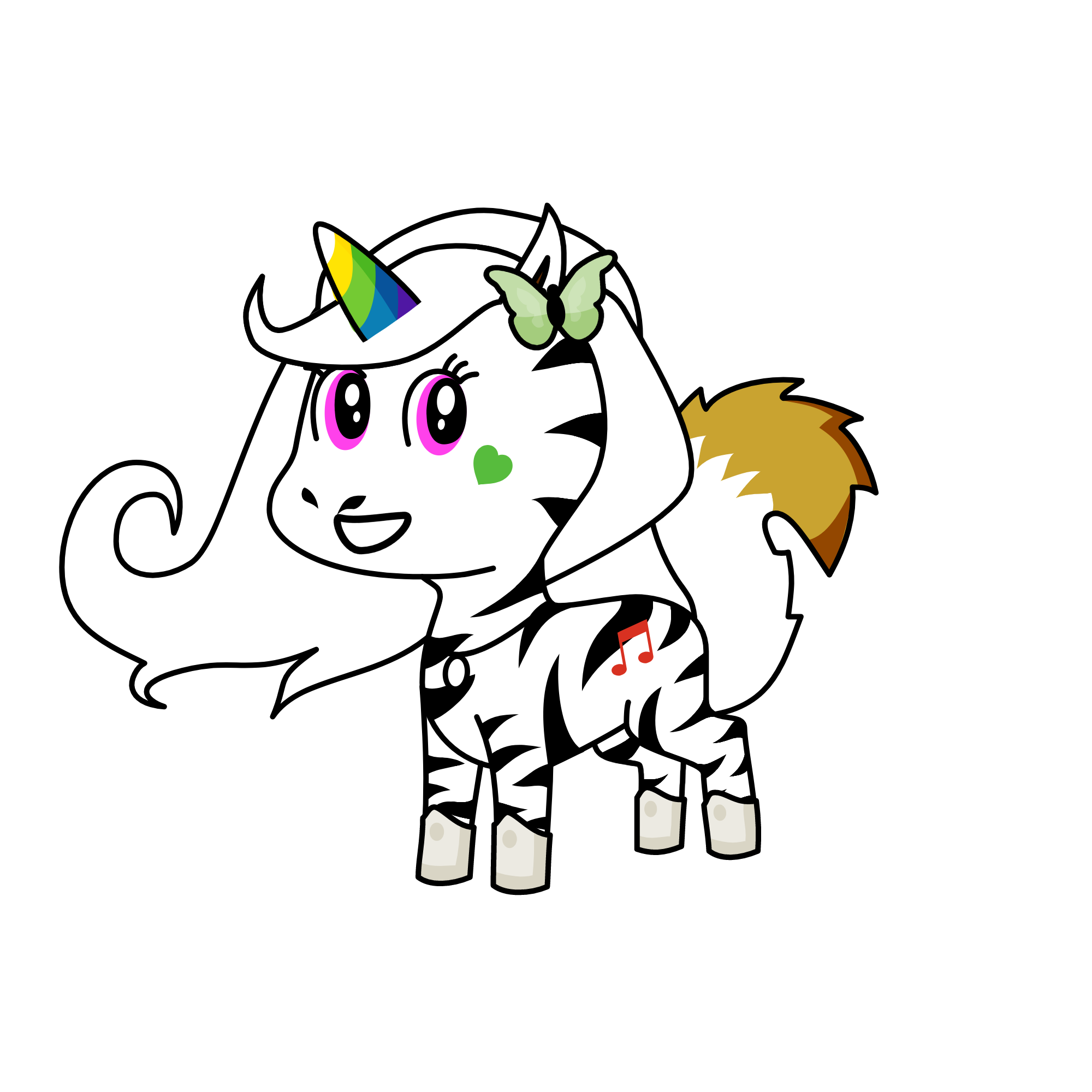 love my love, the unicorn