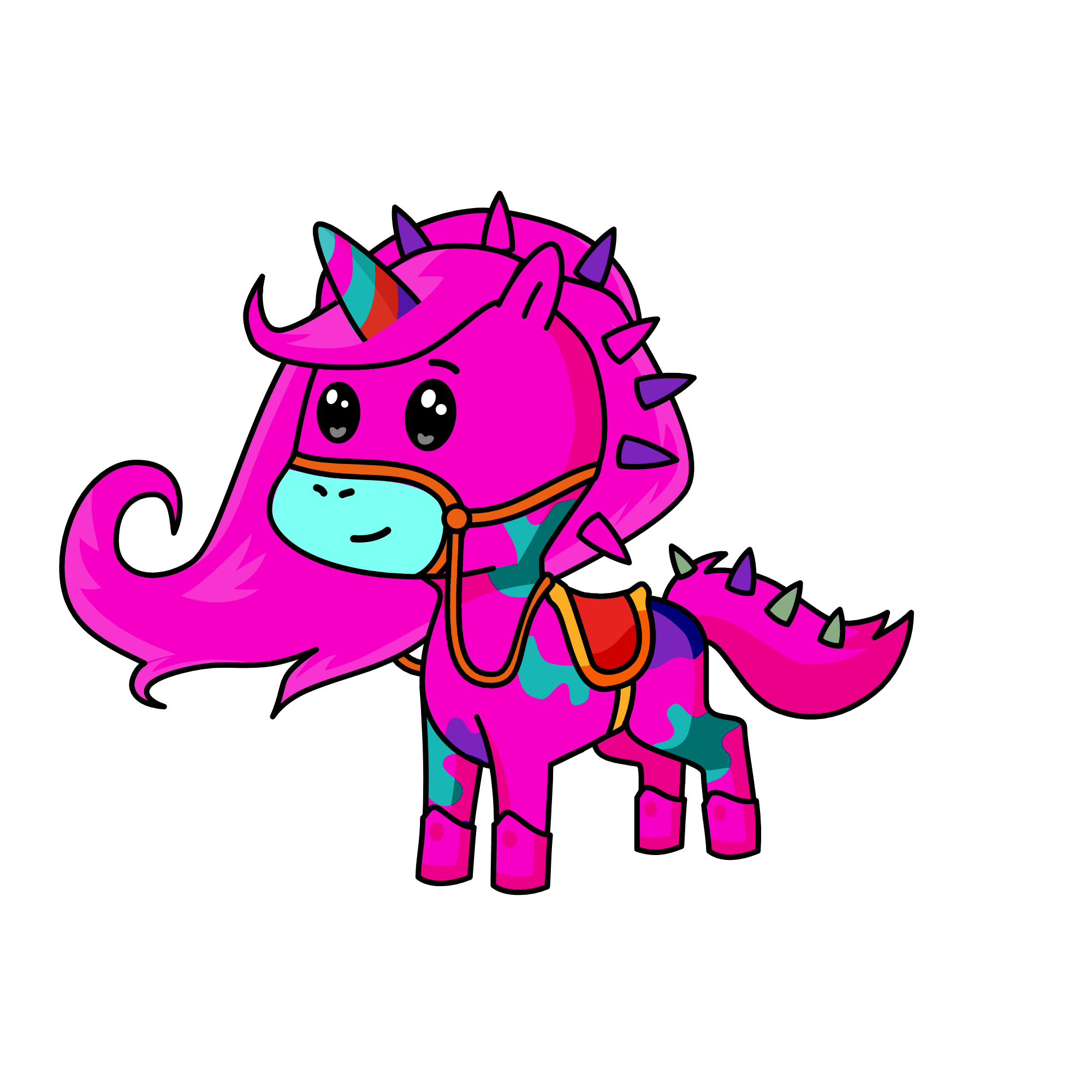 cupcake, the unicorn