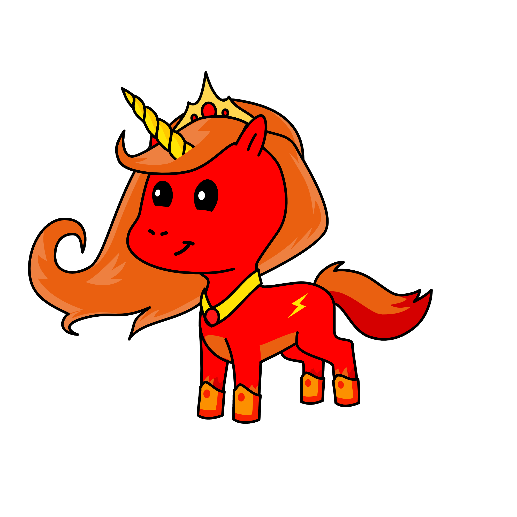 princess fire, the unicorn