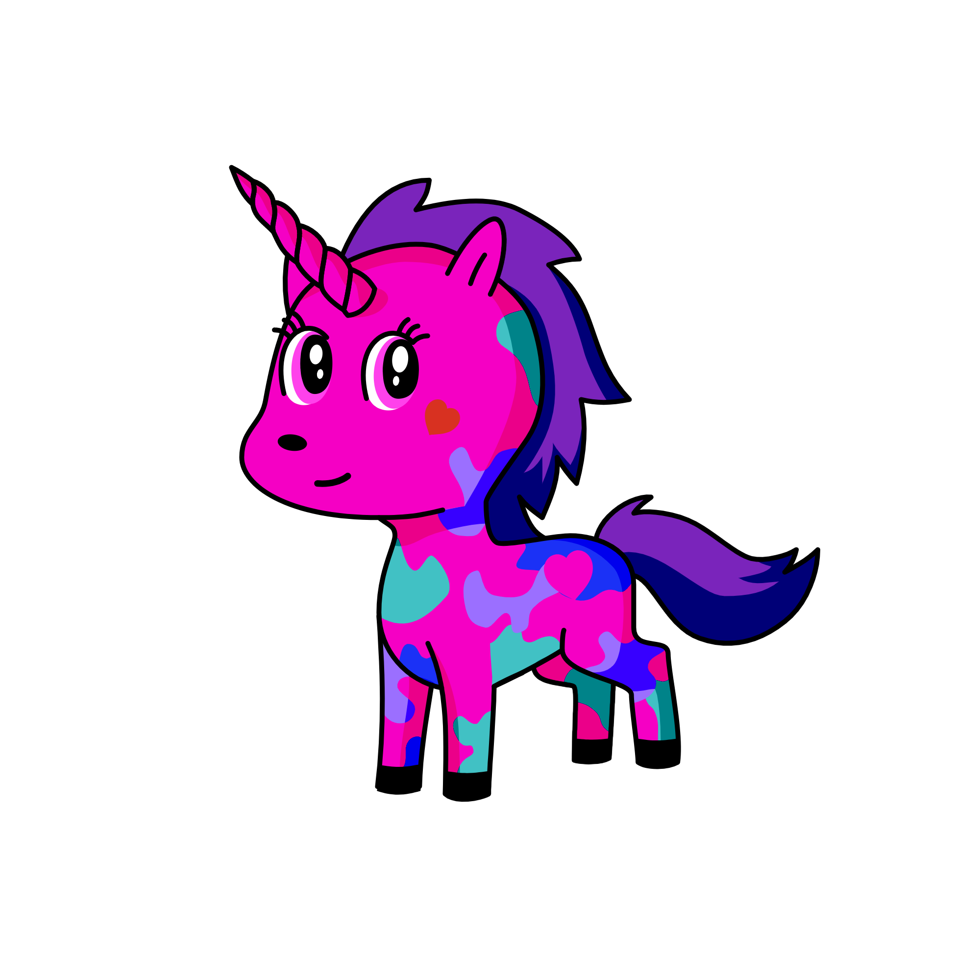 Gabby, the unicorn