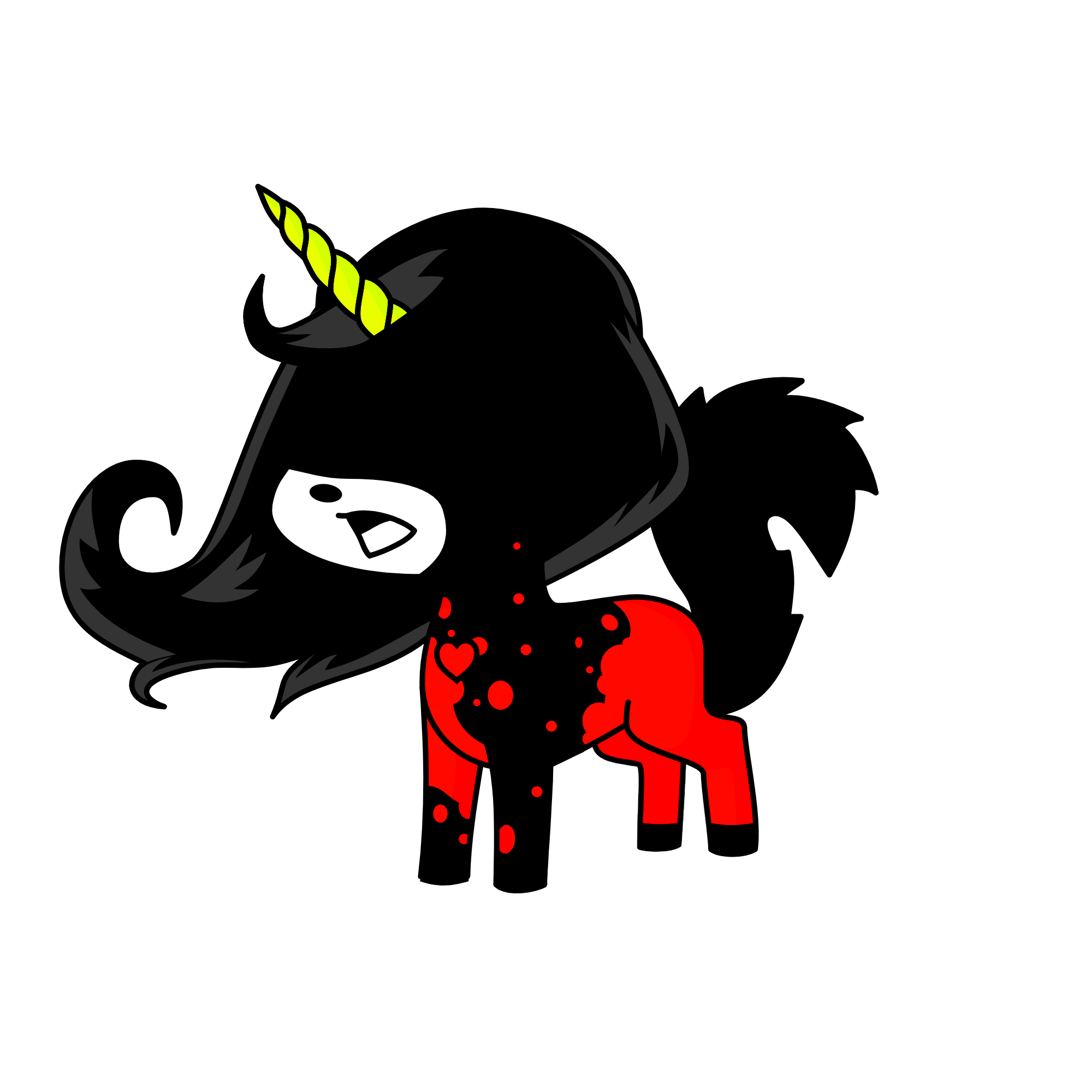 KILLED DEAD UNICORN, the unicorn