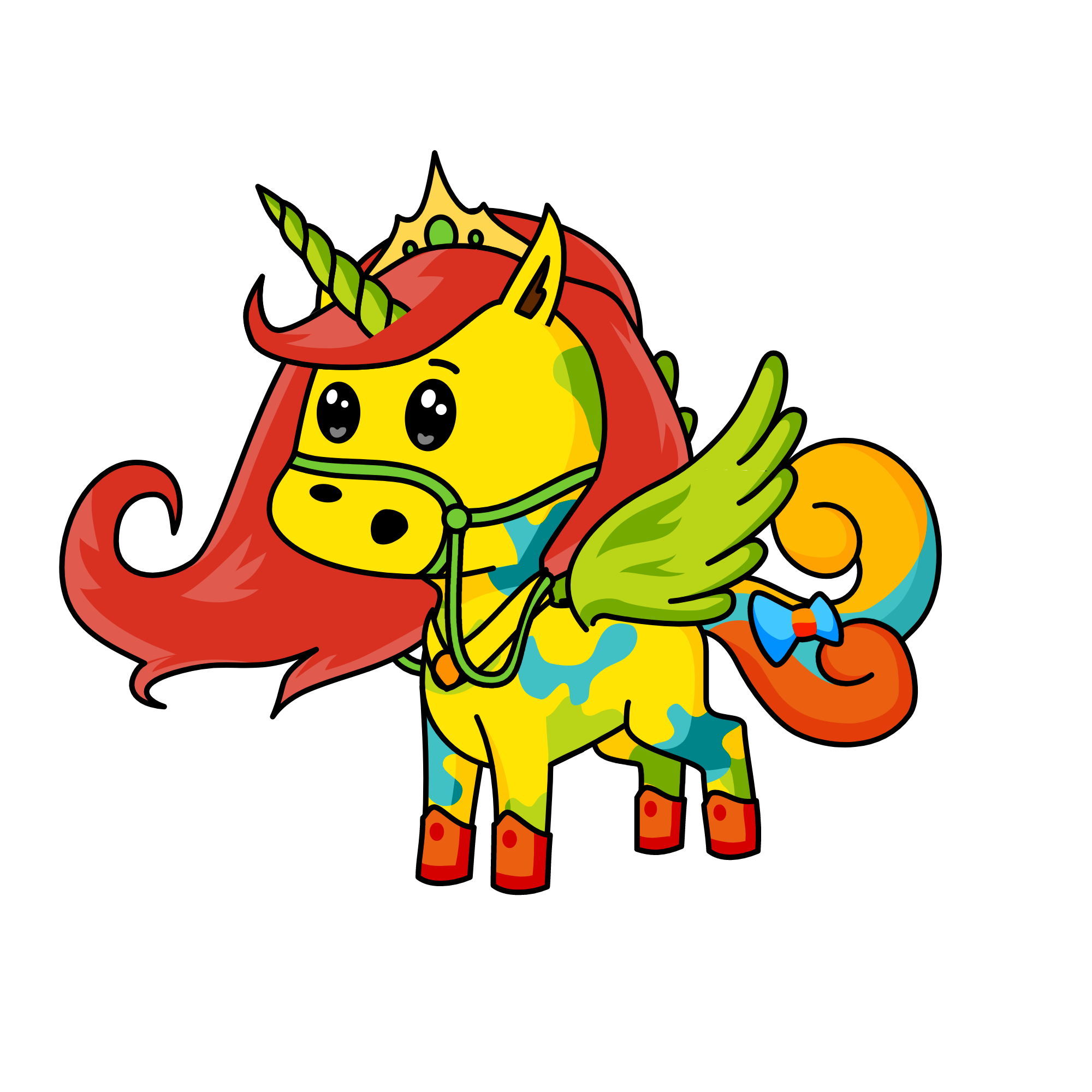 sorry this was for the you can't see challenge, the unicorn