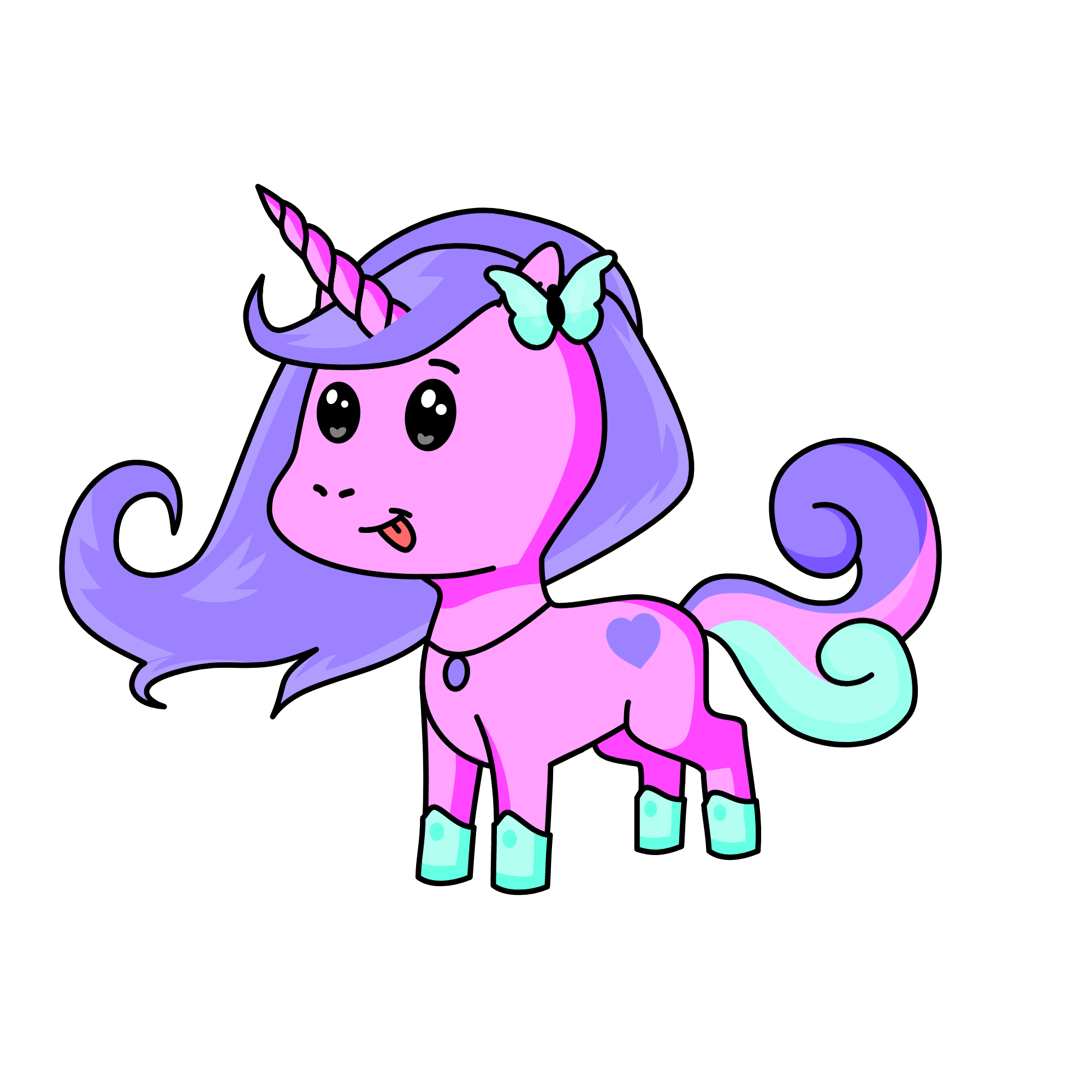cotton candy, the unicorn