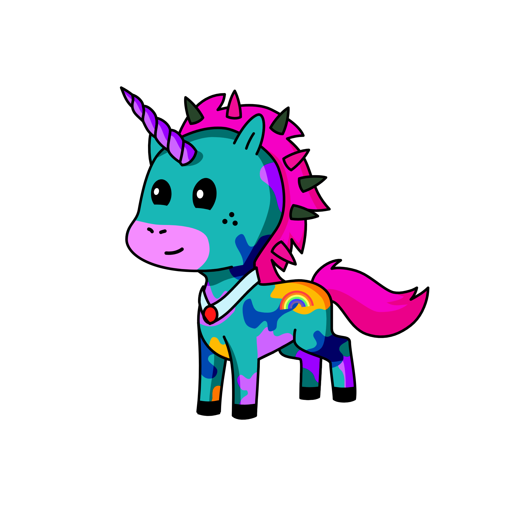 Snowy, the unicorn