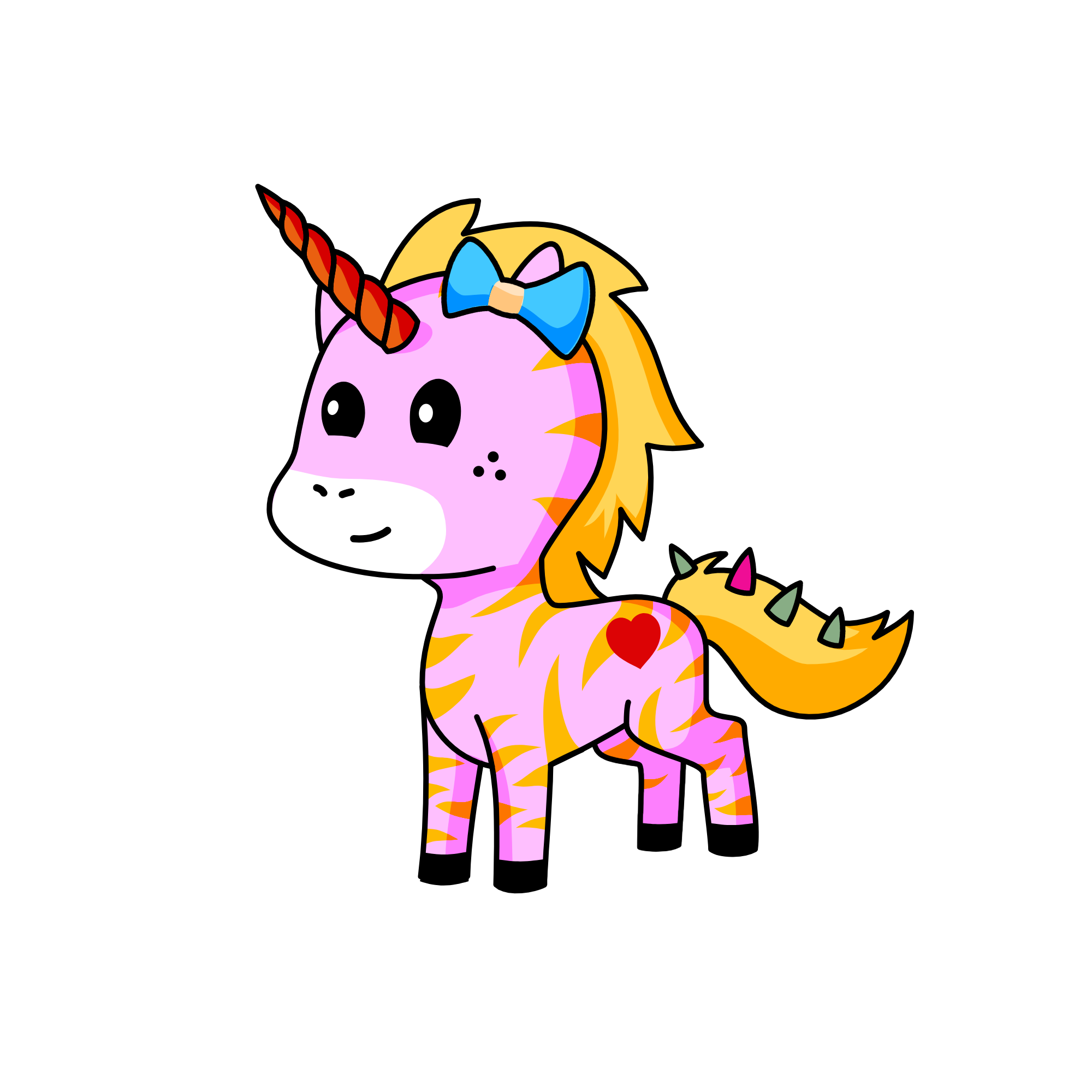 Lilly, the unicorn