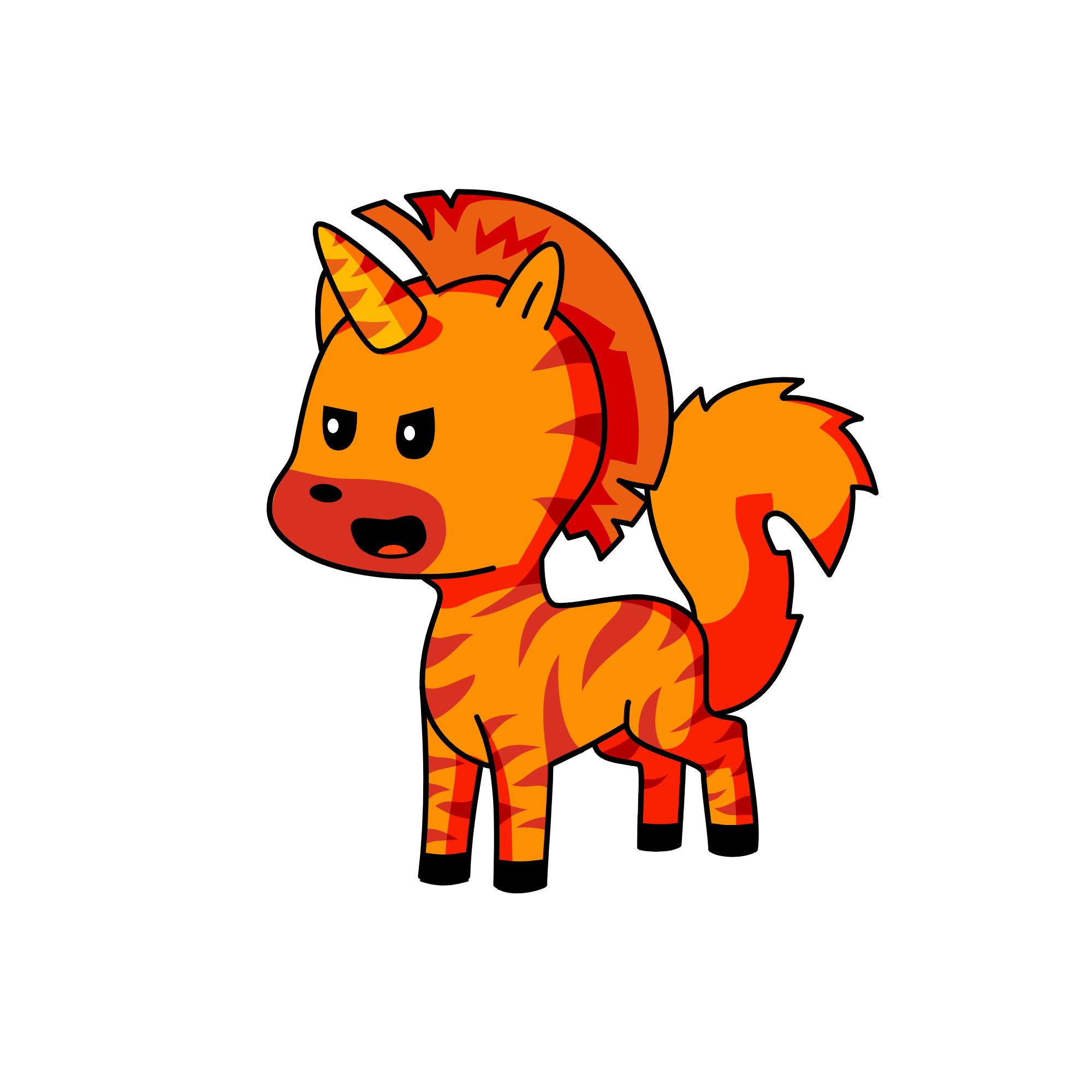 TO ALL THE KIDS IN MY CLASS WE ARE THE TIRGSSS, the unicorn