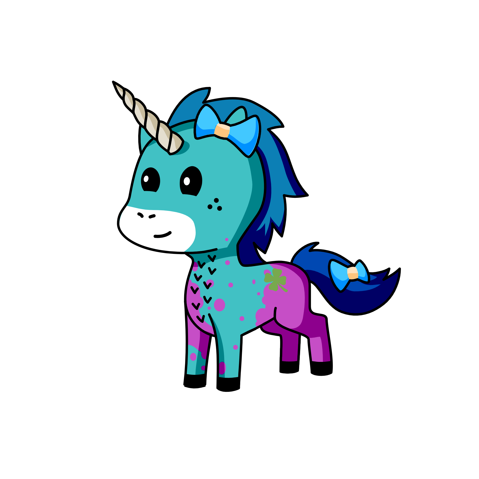Snoy, the unicorn