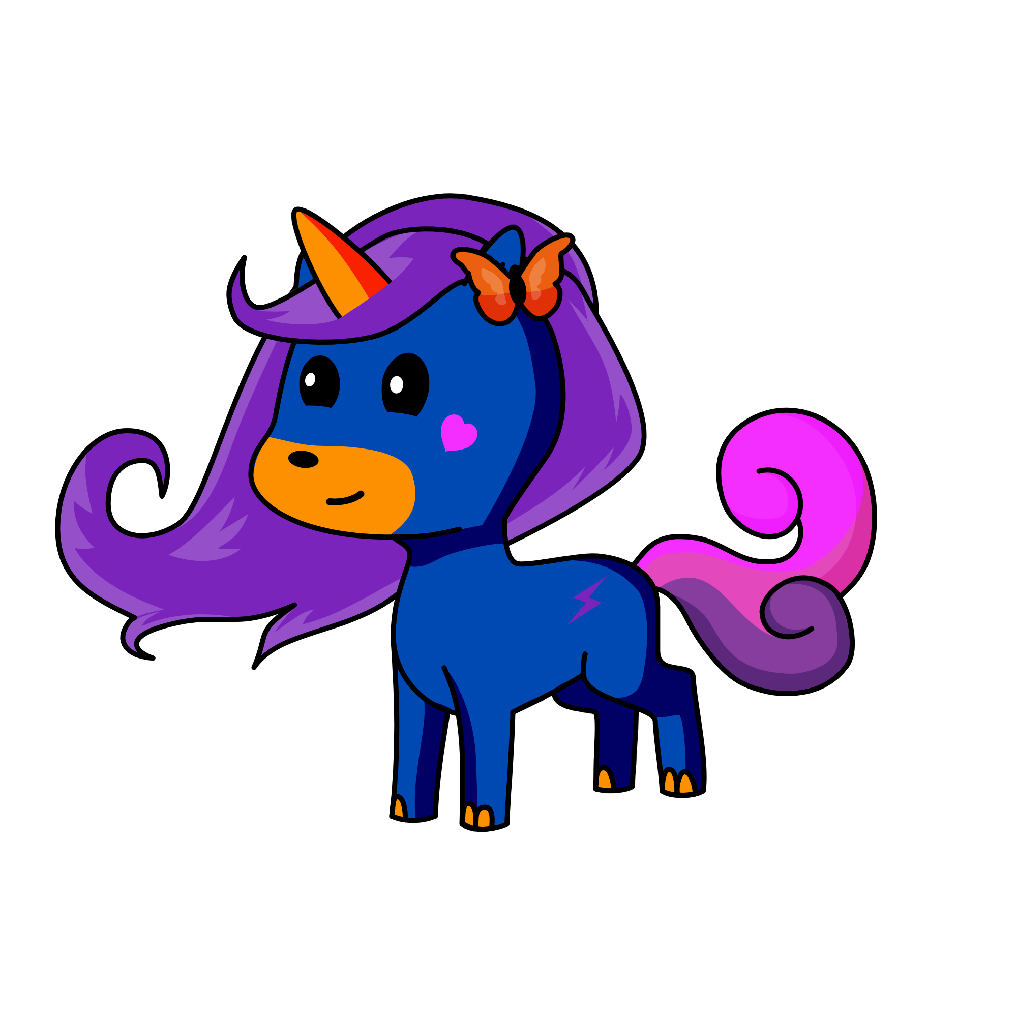 Shayla, the unicorn