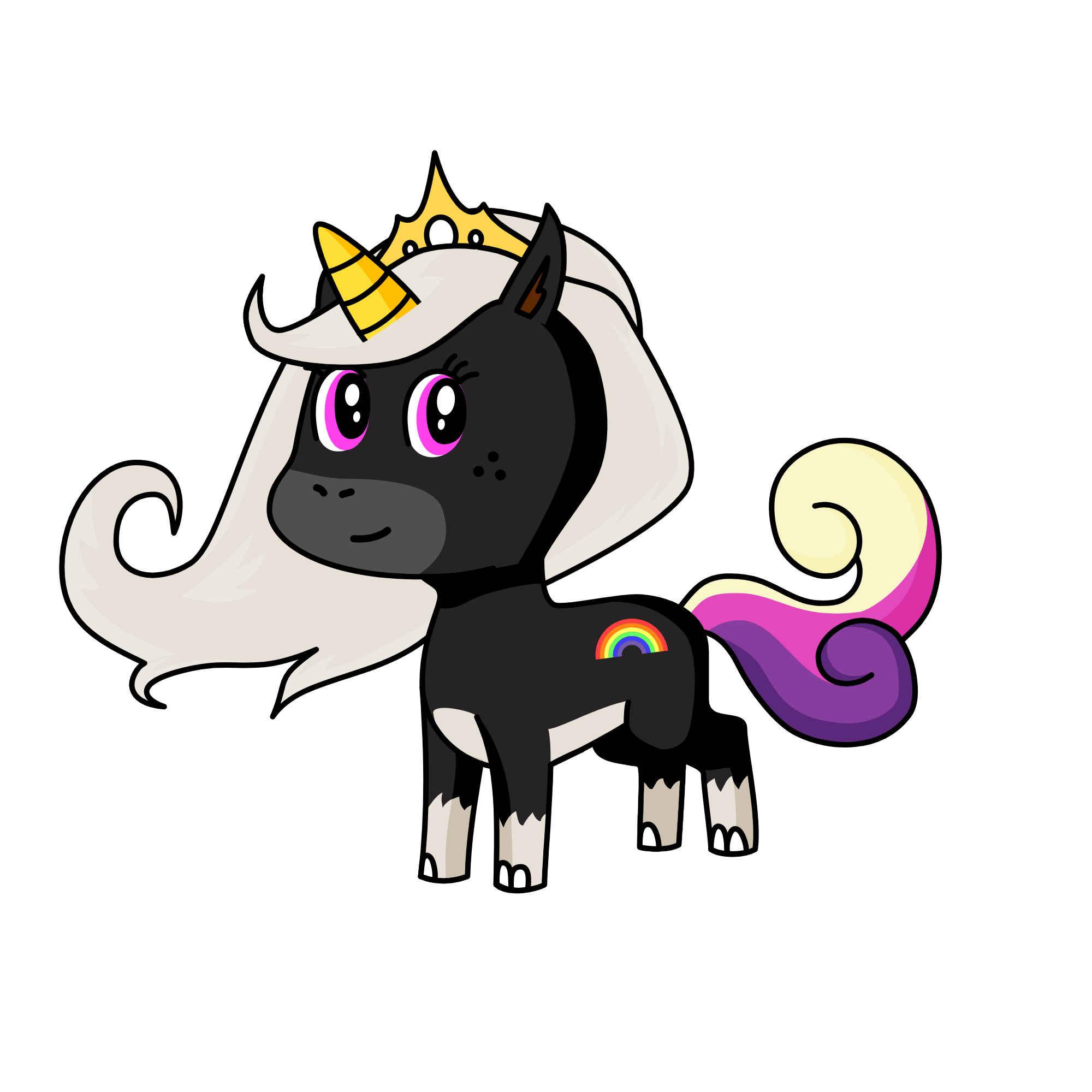 kitty, the unicorn
