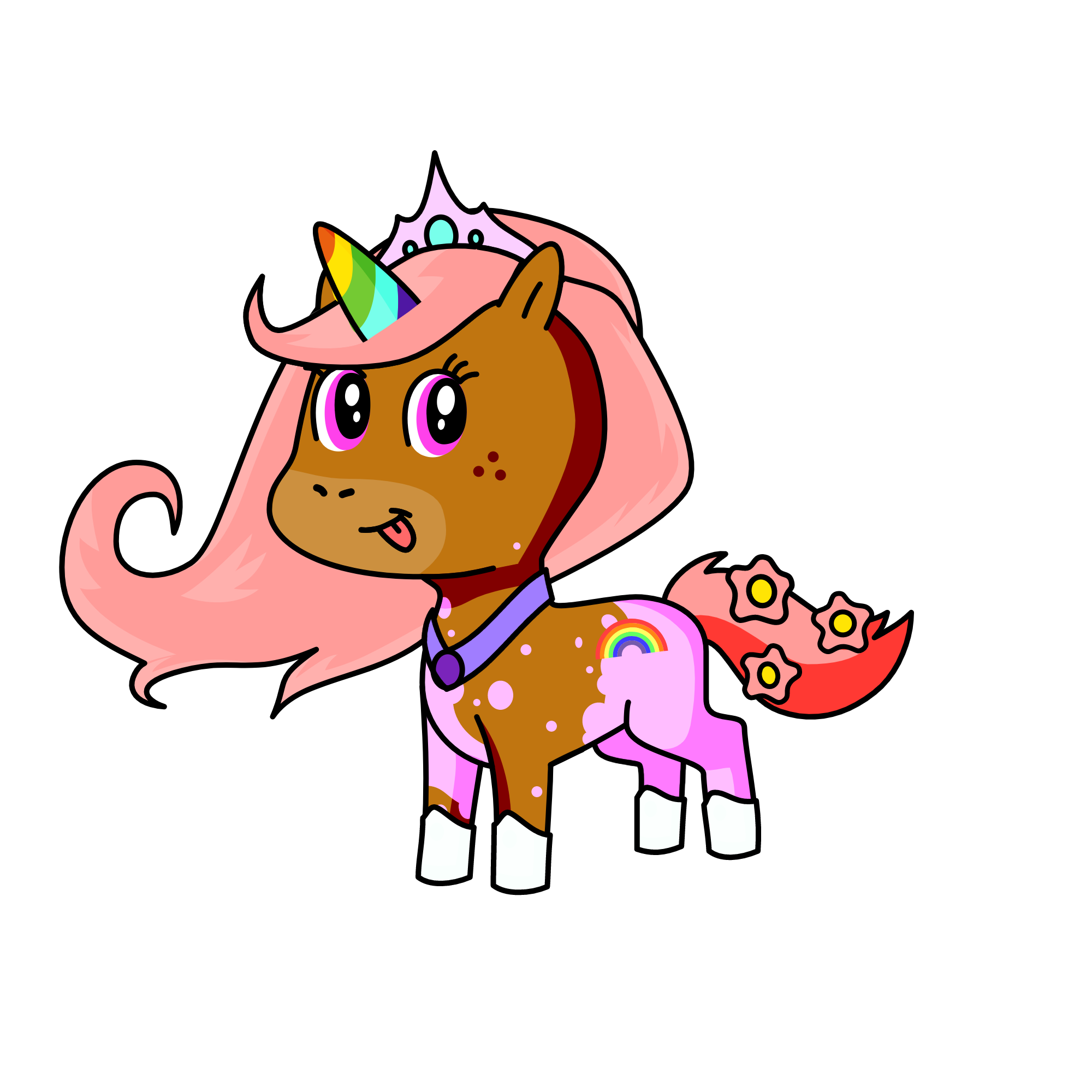 princess Cookie, the unicorn